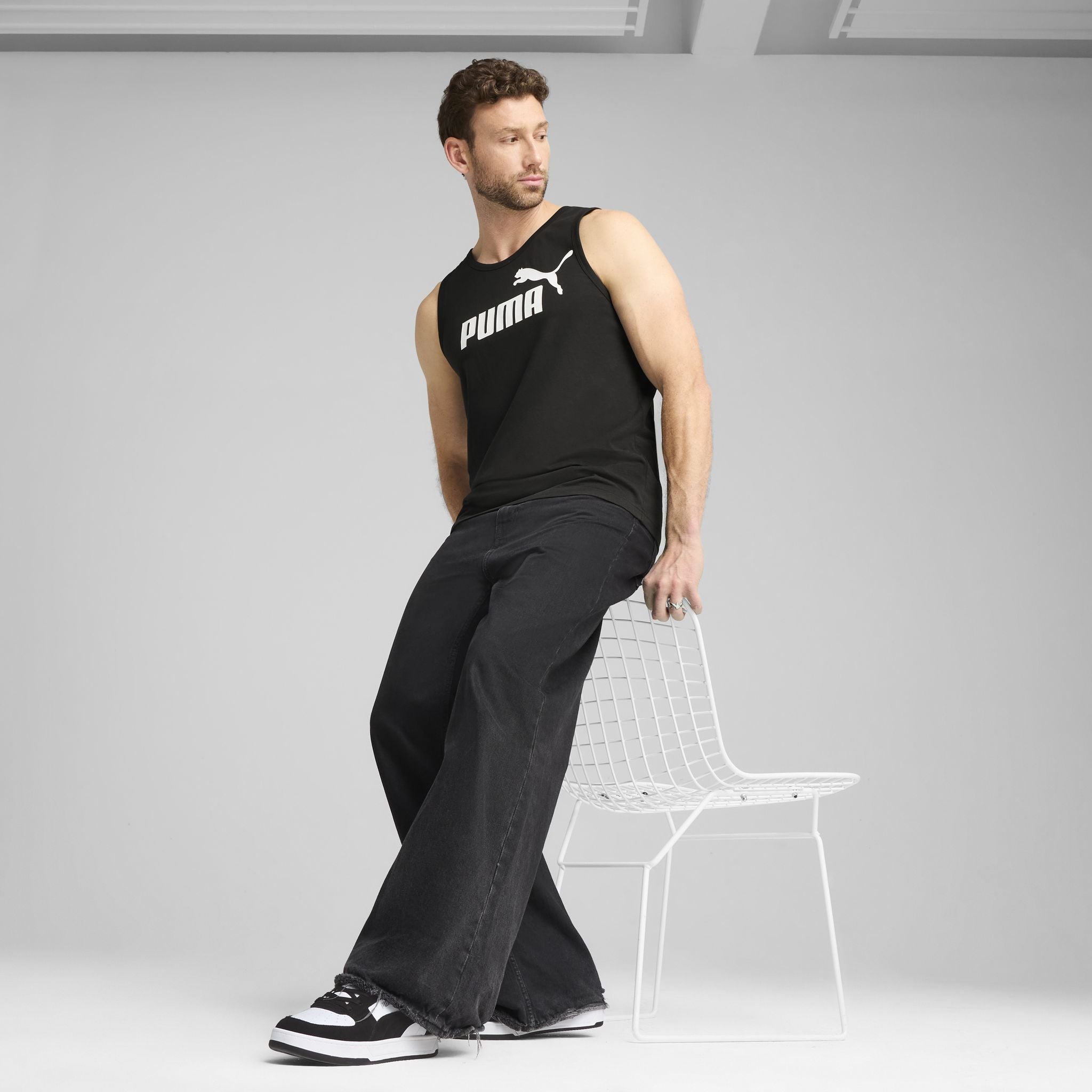 PUMA Essentials No.1 Logo Mens Tank