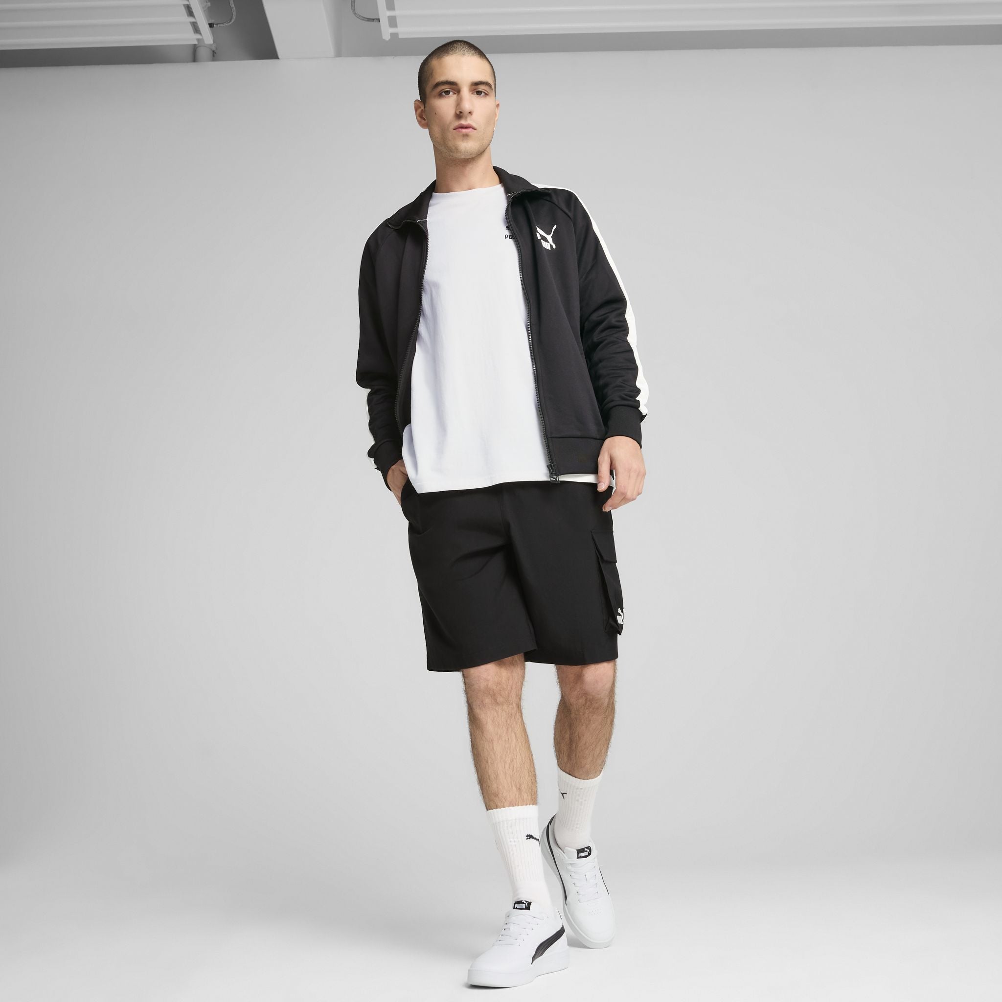 PUMA Essentials No.1 Woven Mens Cargo Shorts