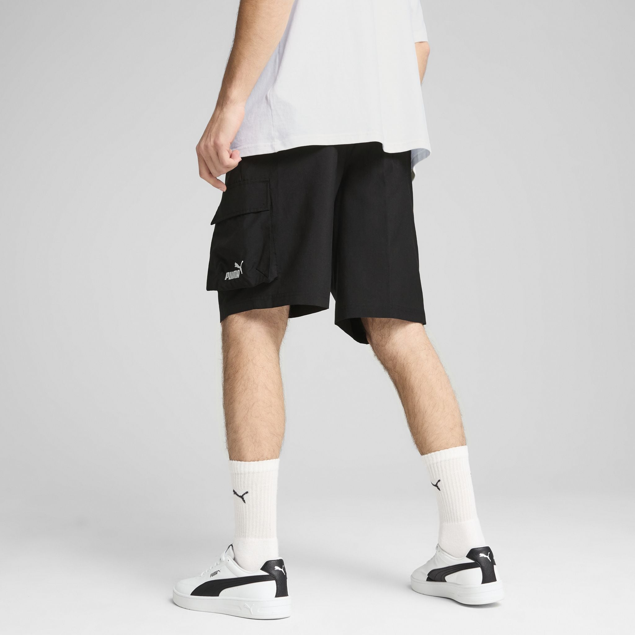 PUMA Essentials No.1 Woven Mens Cargo Shorts