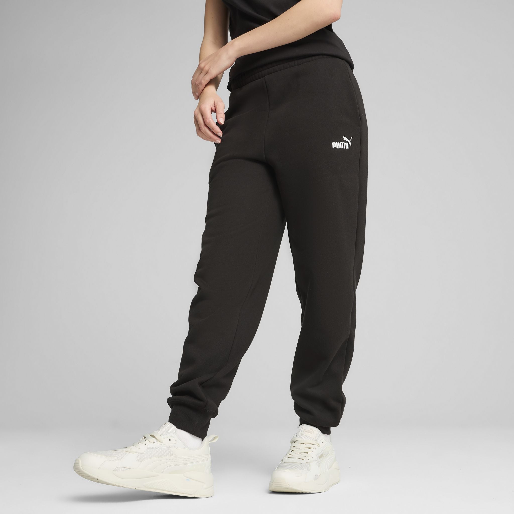 PUMA Essentials No. 1 Logo High-Waisted Womens Sweatpants