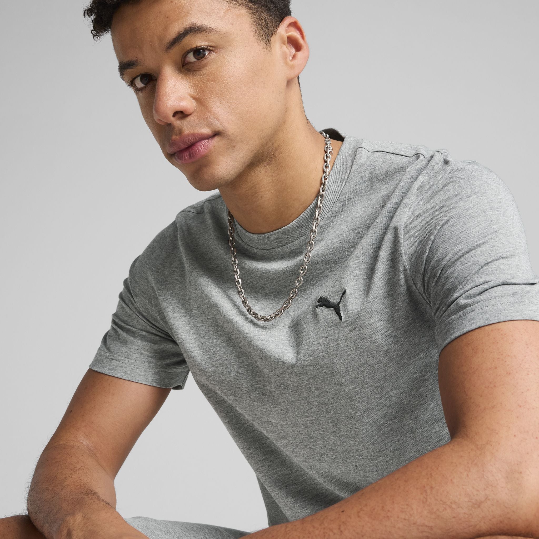 PUMA Essentials Small Logo Mens Tee