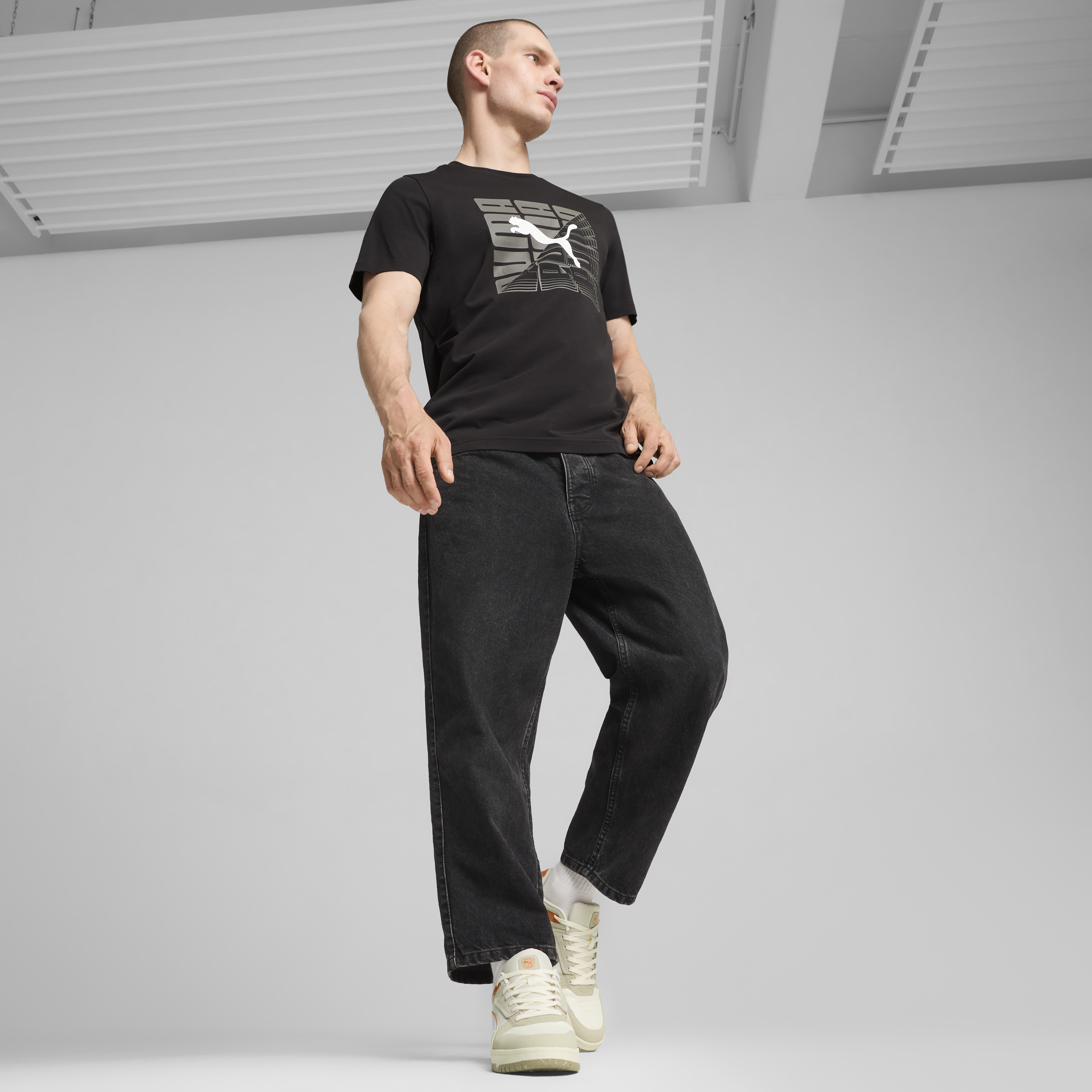 PUMA Graphics Wording Mens Tee