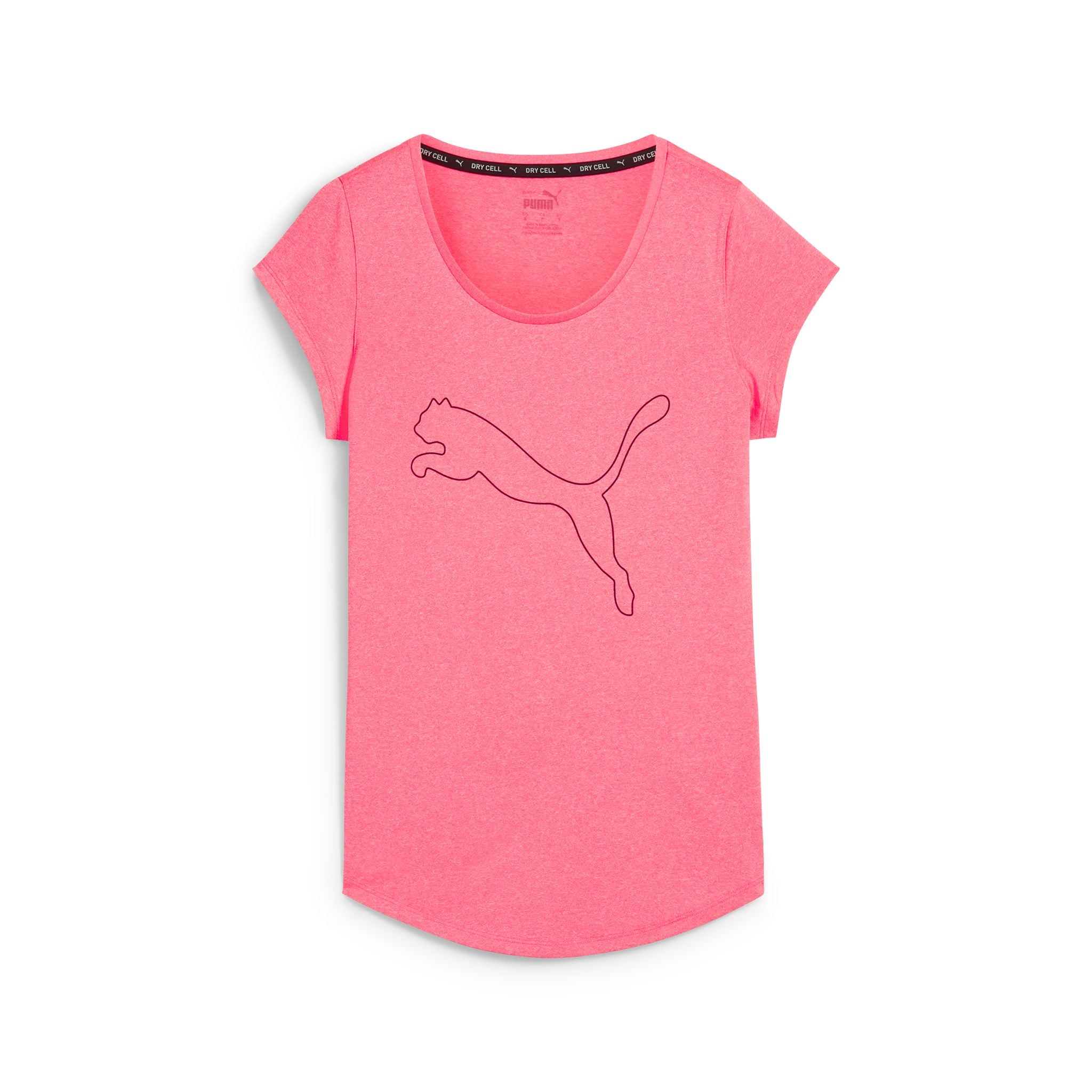 PUMA Performance Heather Cat Womens Tee