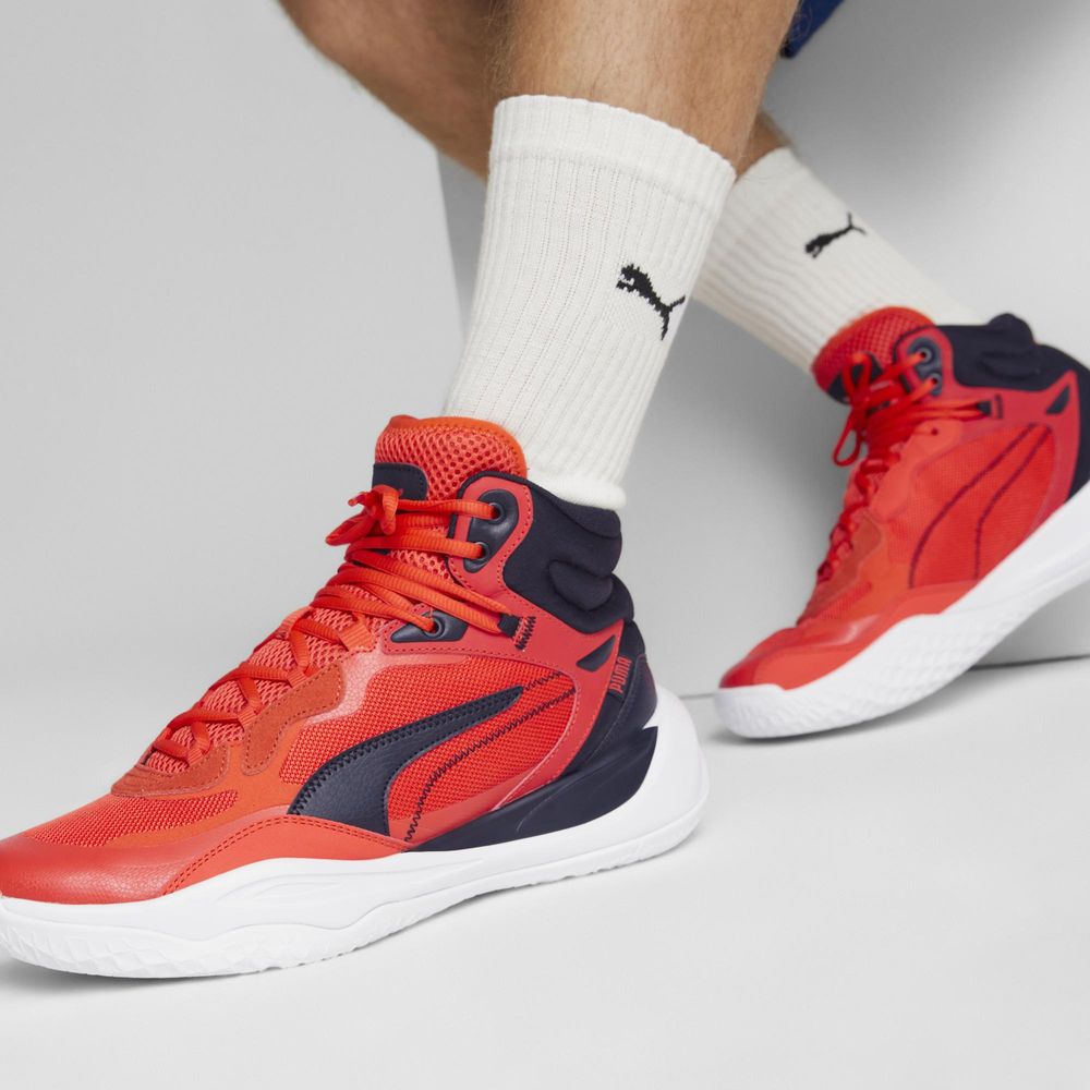 PUMA Playmaker Pro Mid Basketball Shoes