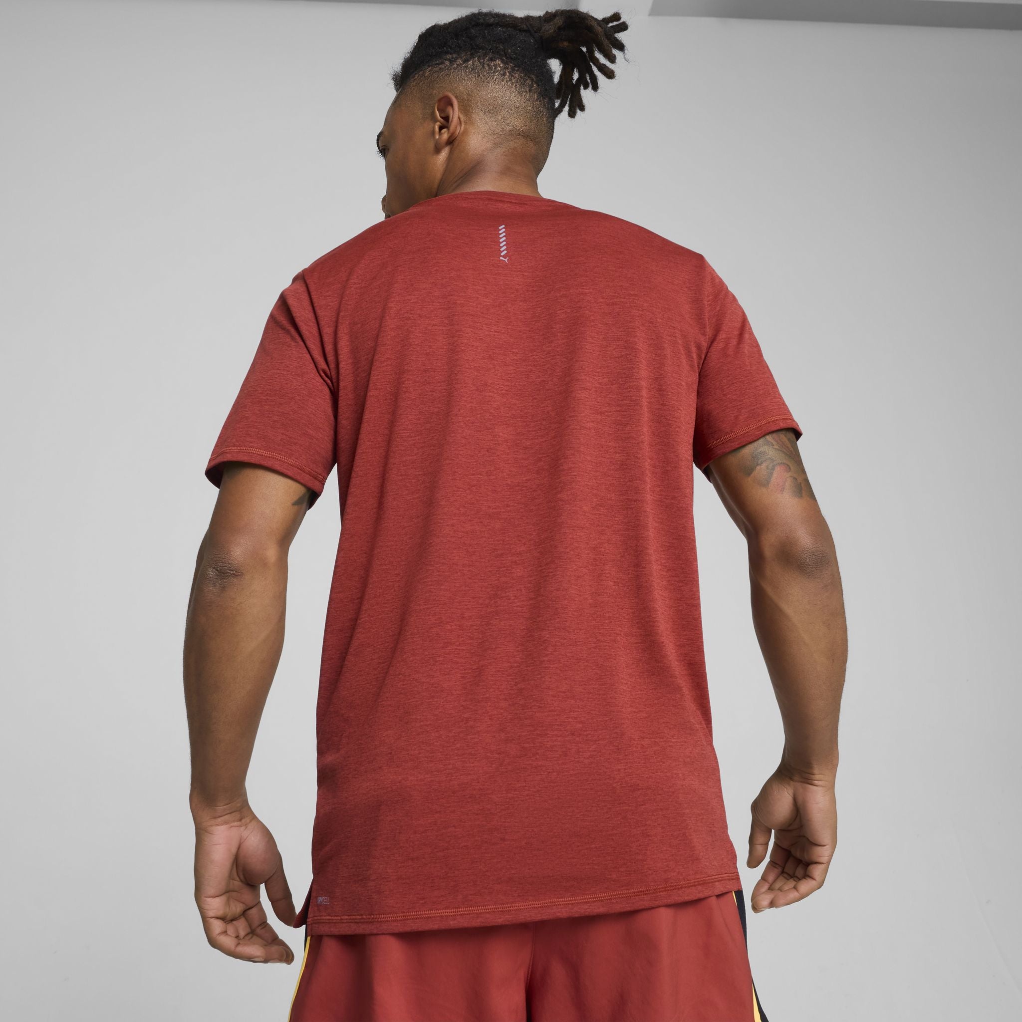 PUMA Run Favourite Heather Mens Running Tee