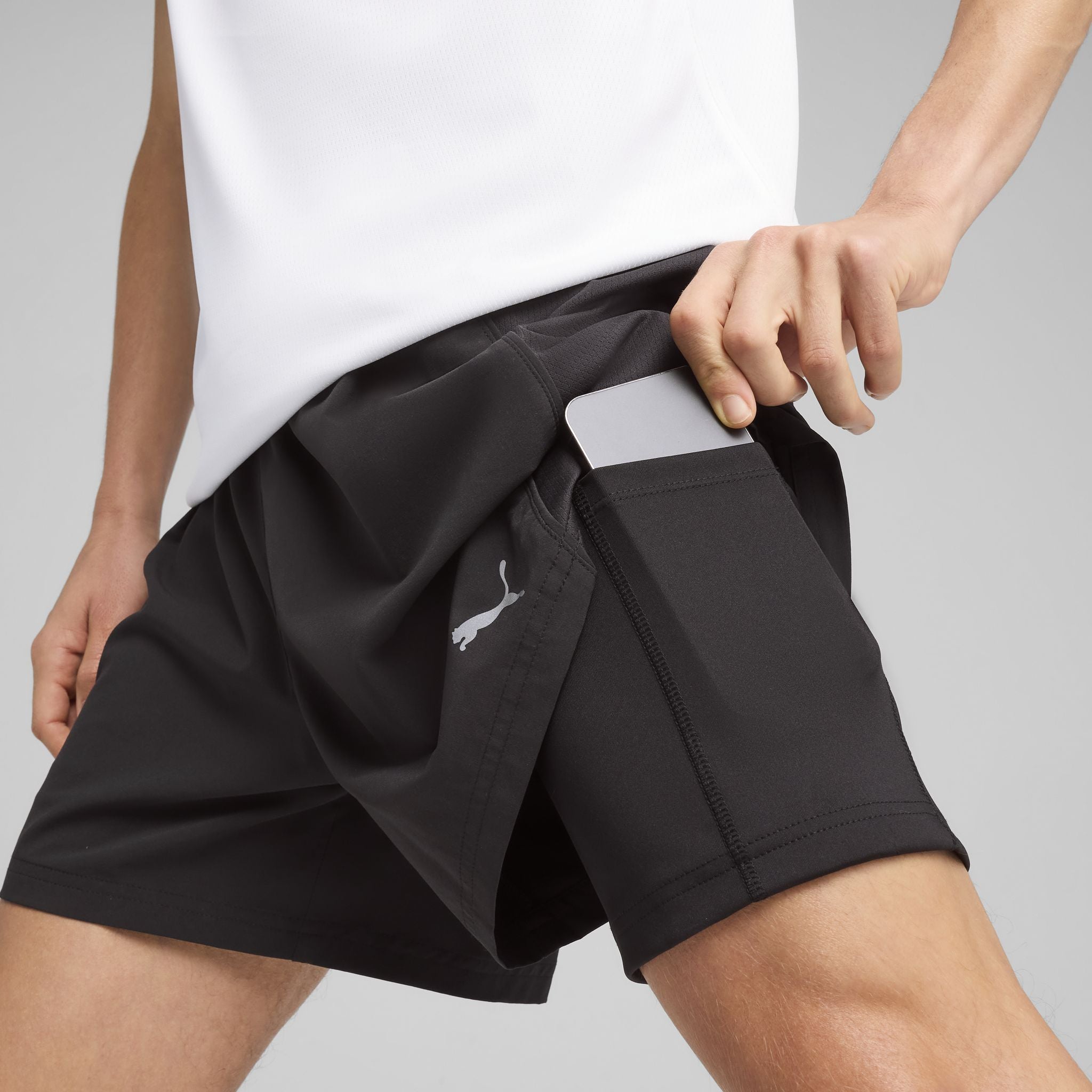 PUMA Run Velocity 2-in-1 Mens Running Shorts