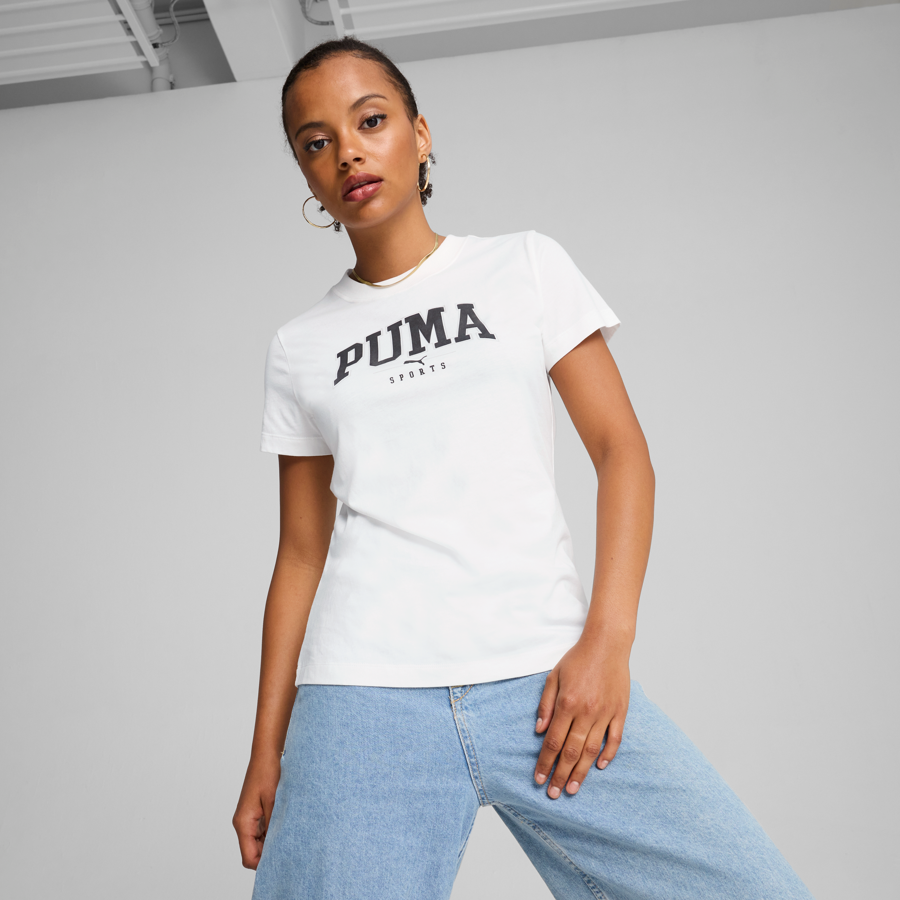 PUMA Squad Womens Graphic Tee