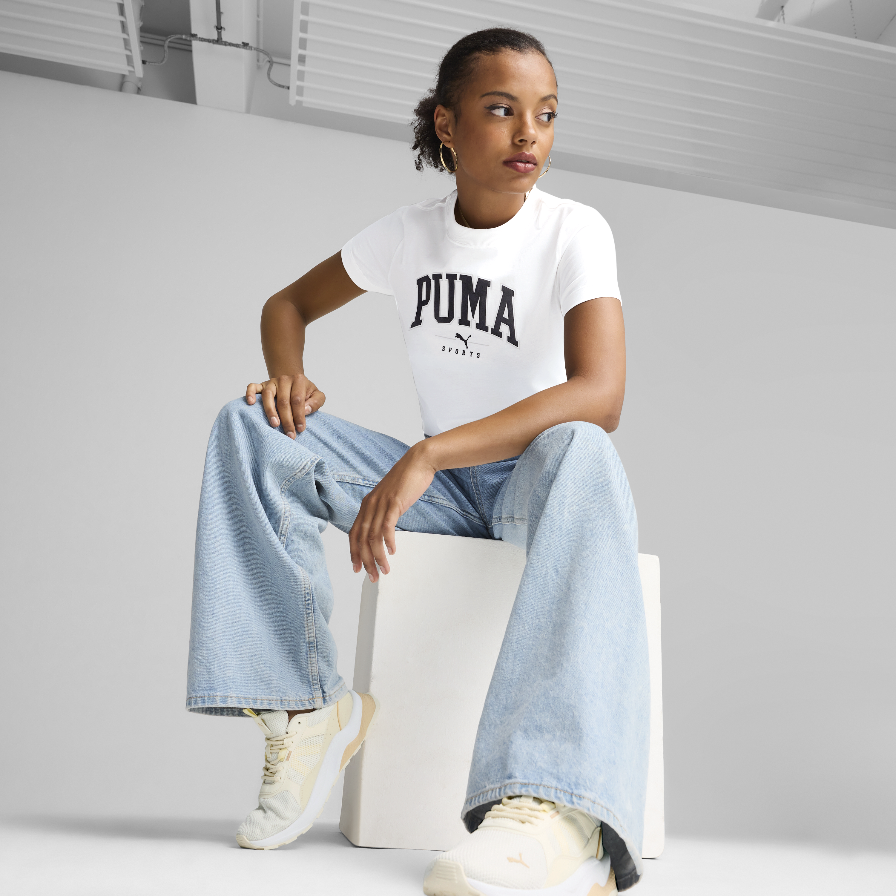 PUMA Squad Womens Graphic Tee