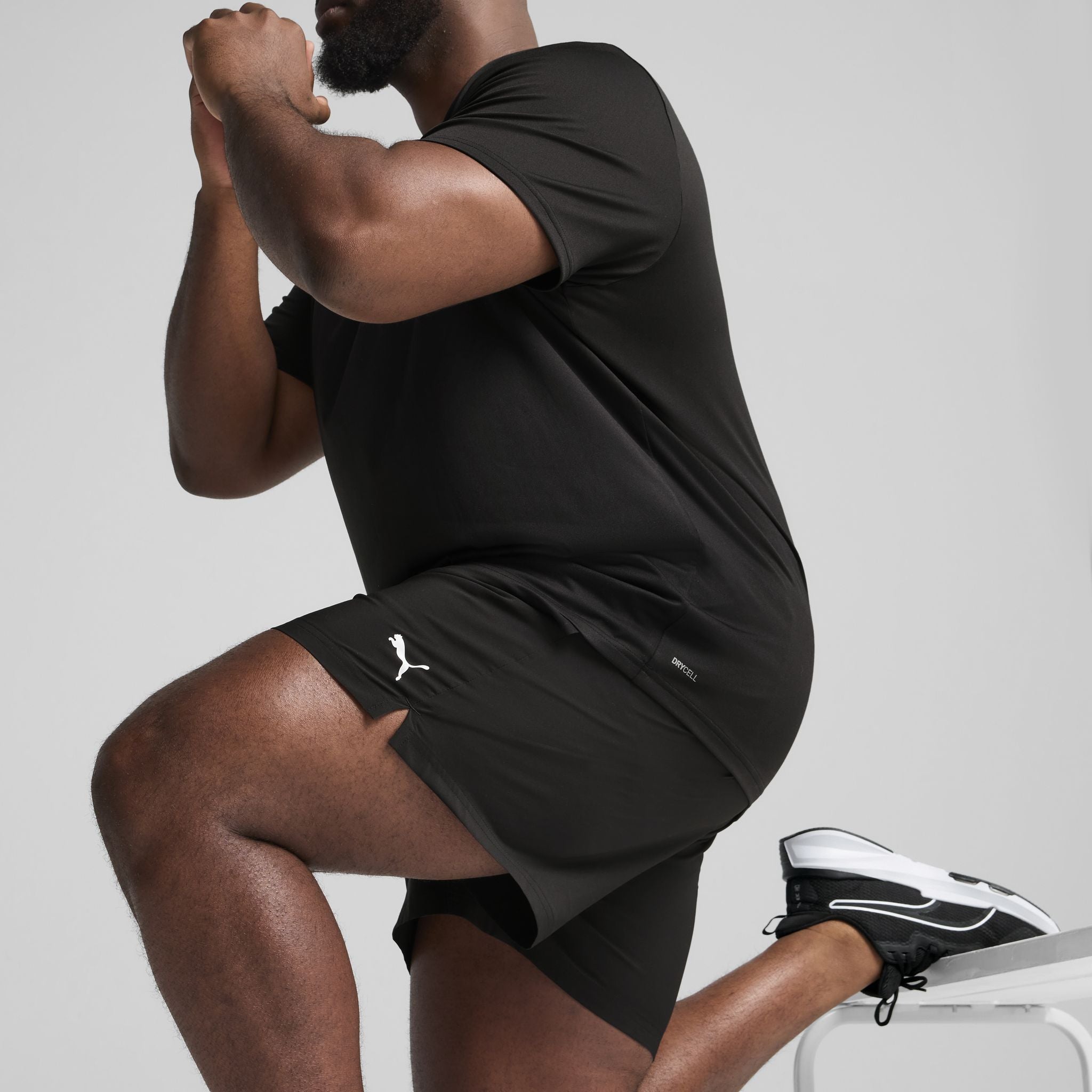 PUMA Train All Day Essentials 5 Inch Woven Mens Shorts