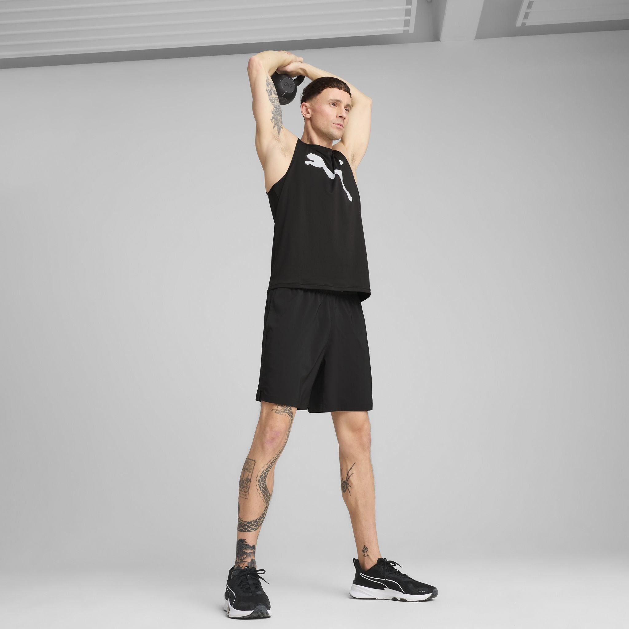PUMA Train All Day Essentials 7 Inch Woven Mens Shorts
