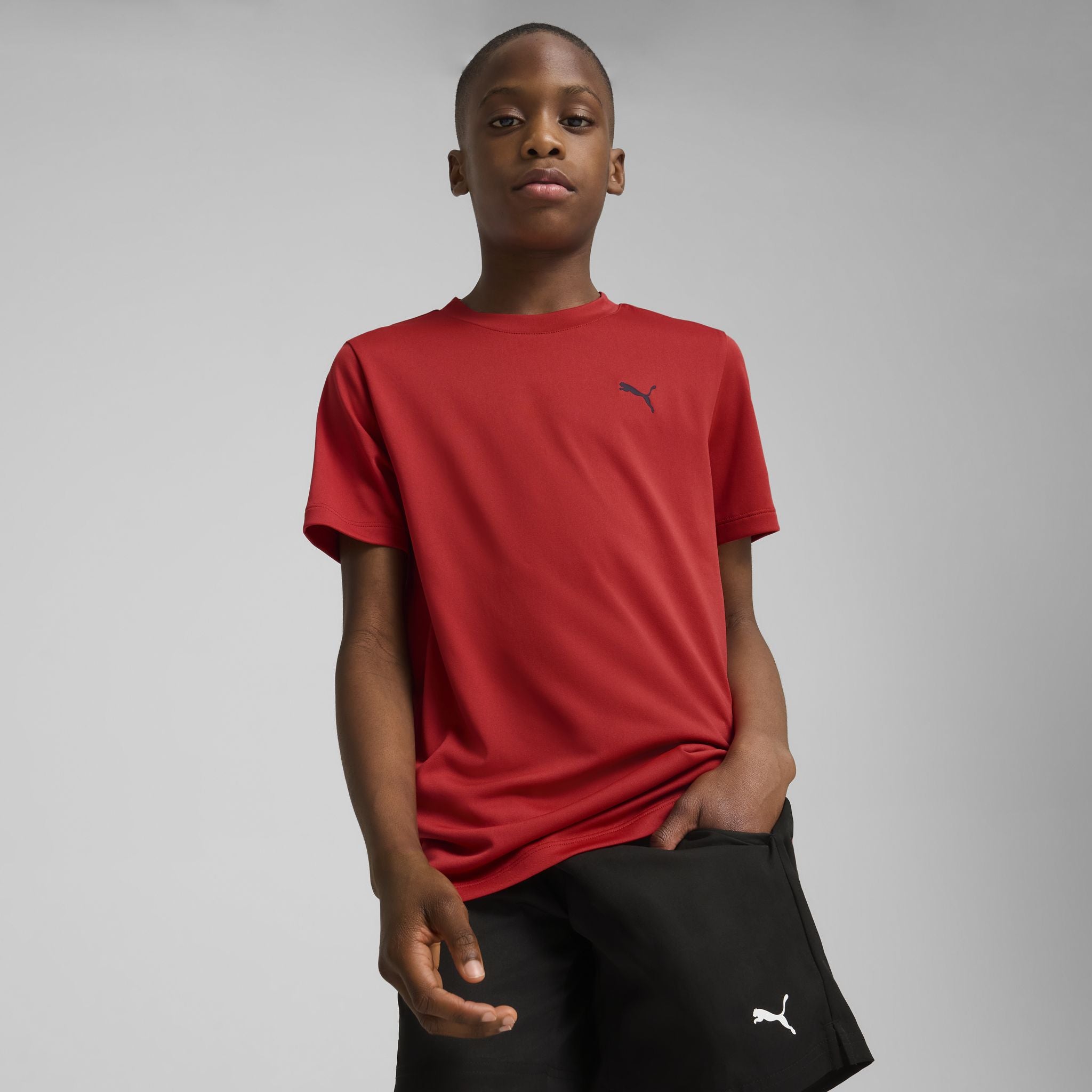 PUMA Train All Day Essentials Boys Tee