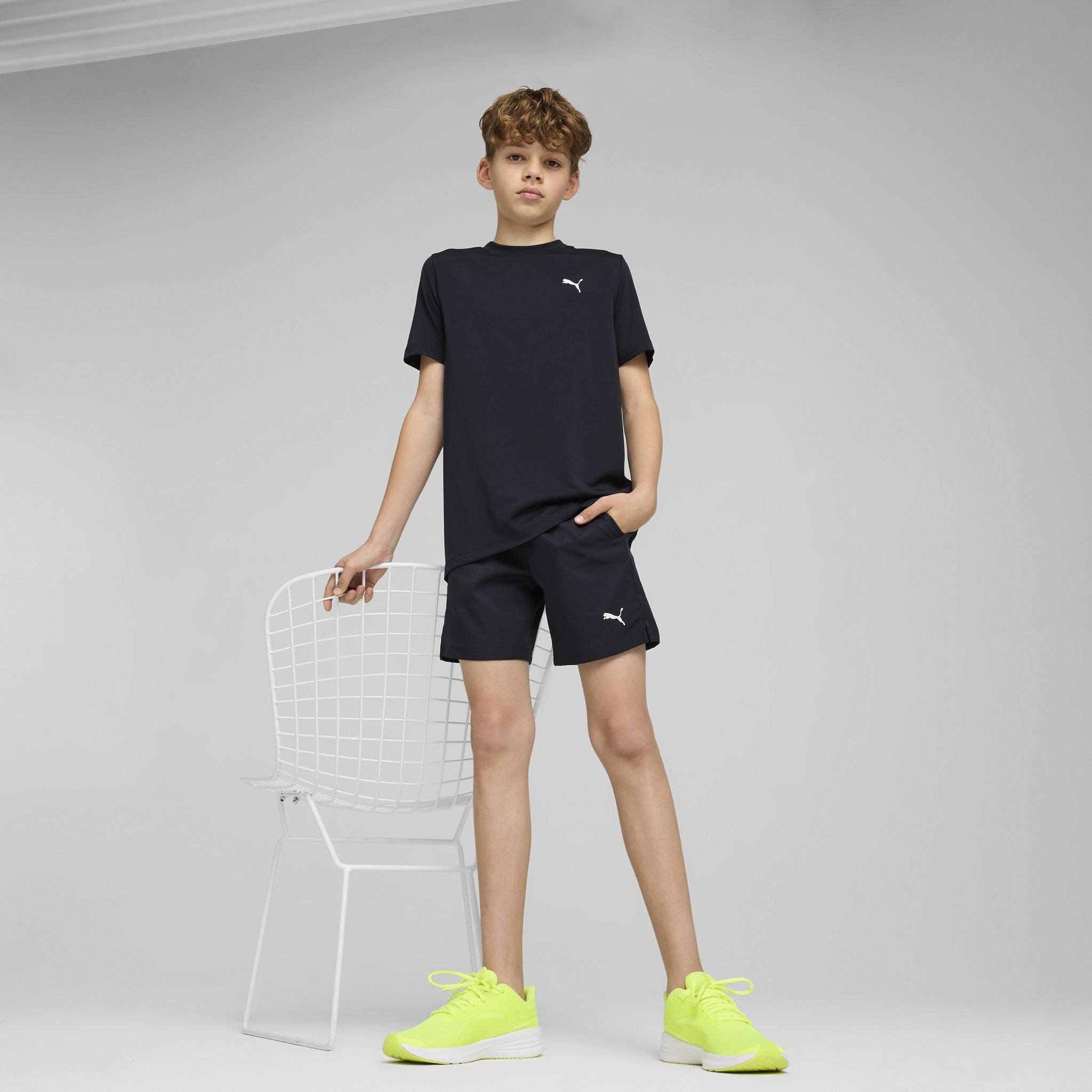 PUMA Train All Day Essentials Boys Tee