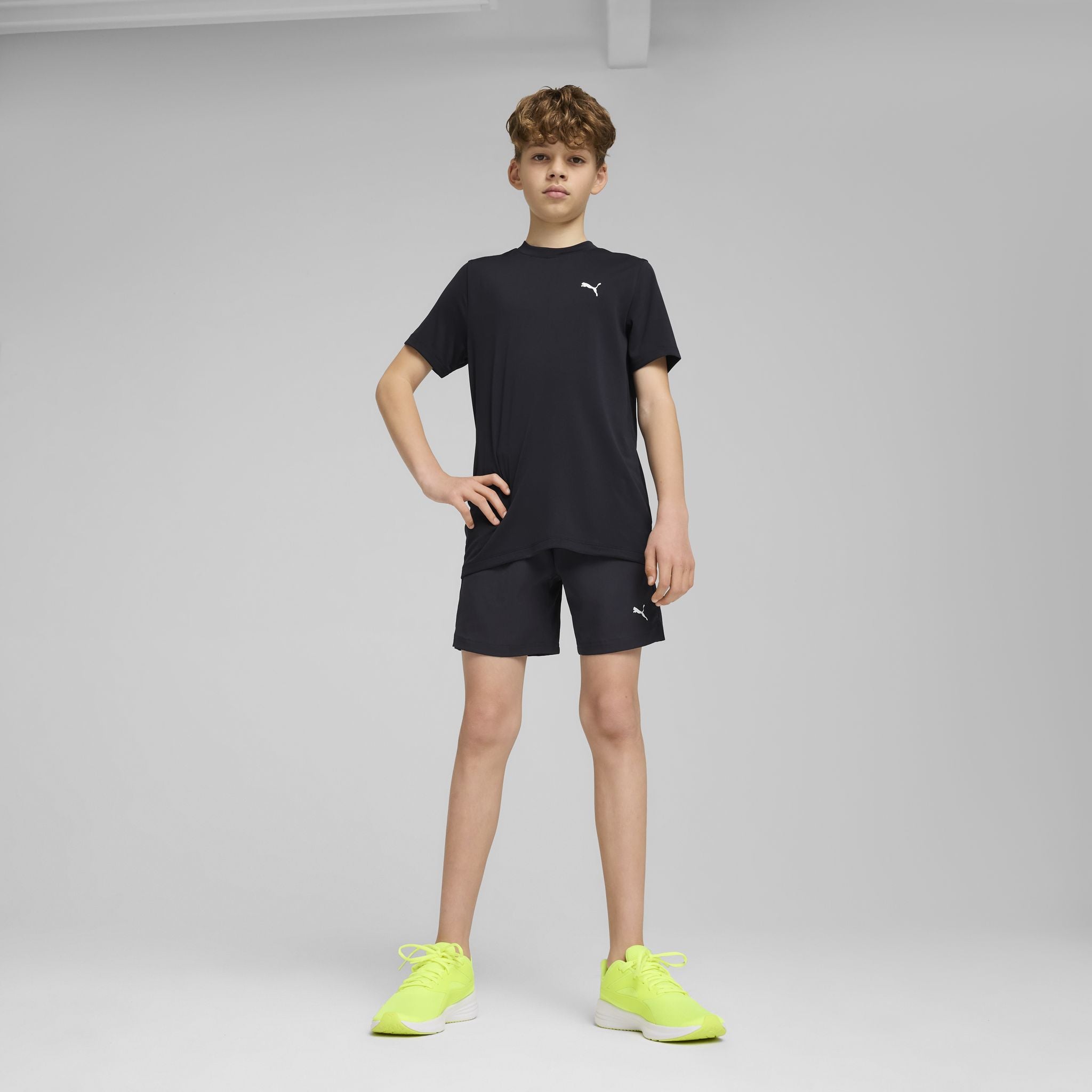 PUMA Train All Day Essentials Boys Training Shorts