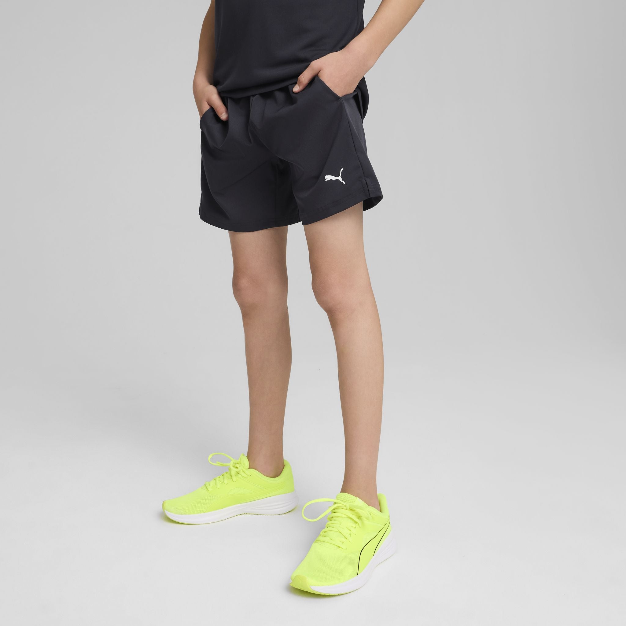 PUMA Train All Day Essentials Boys Training Shorts