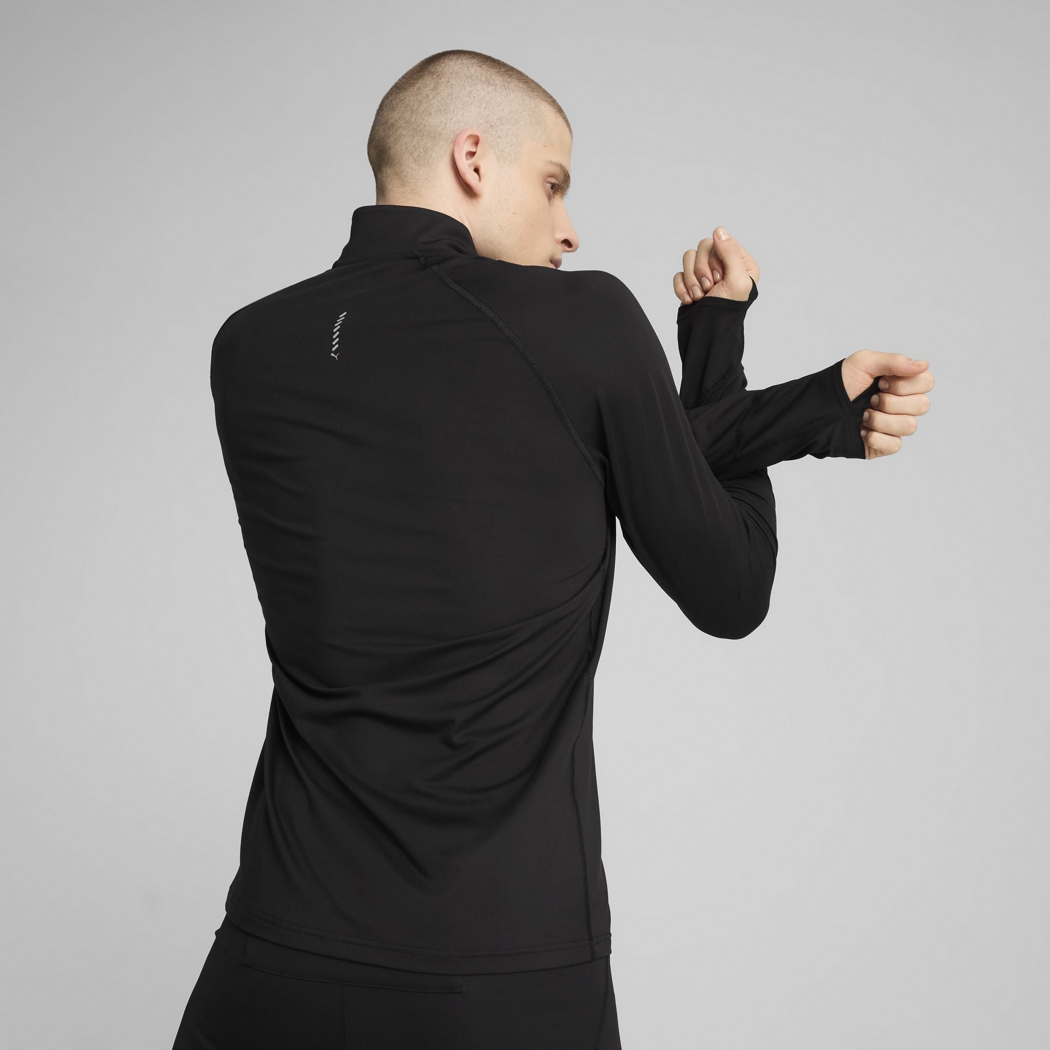 PUMA Velocity CLOUDSPUN Running Mens Quarter-Zip Top