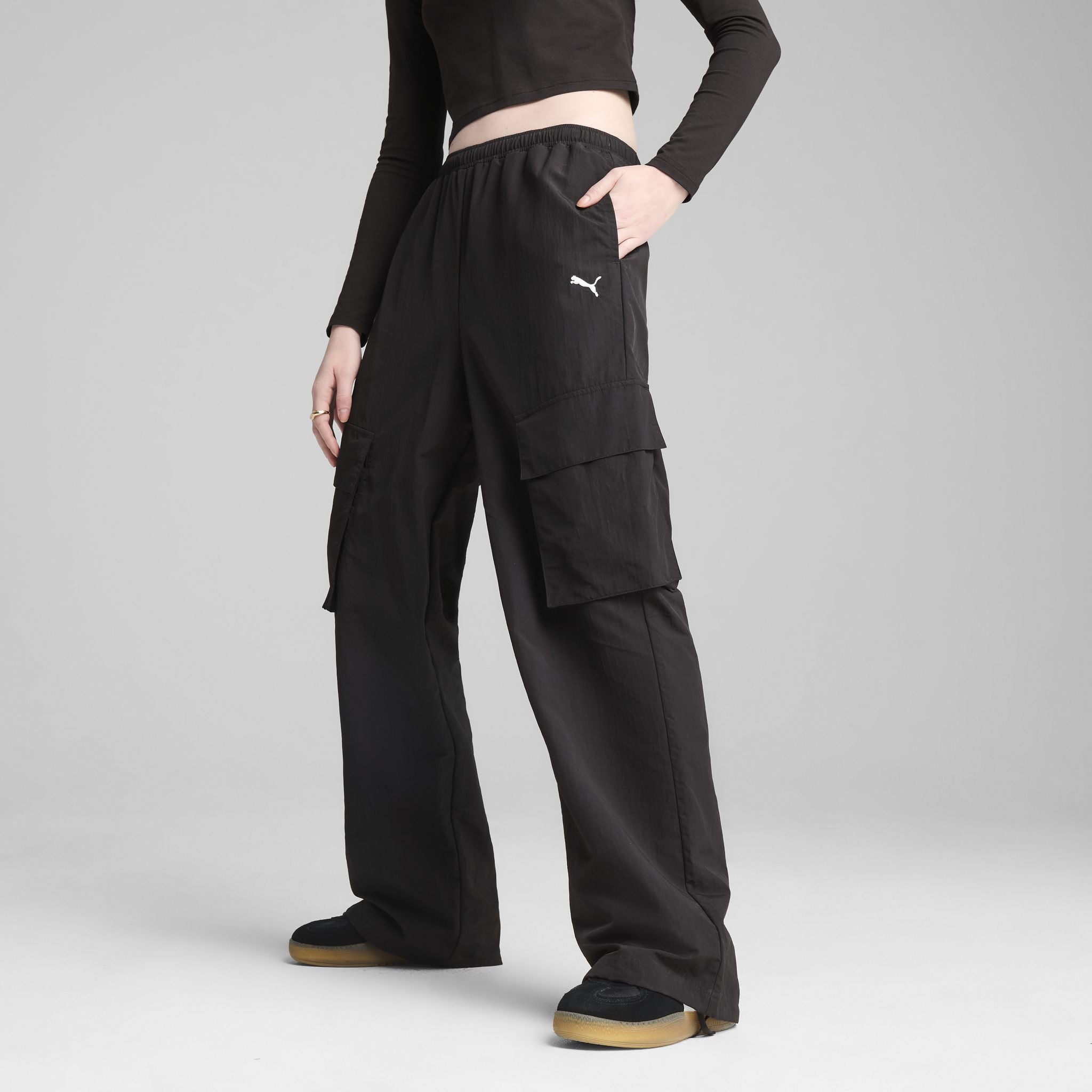 PUMA Wardrobe Essentials Womens Cargo Pants