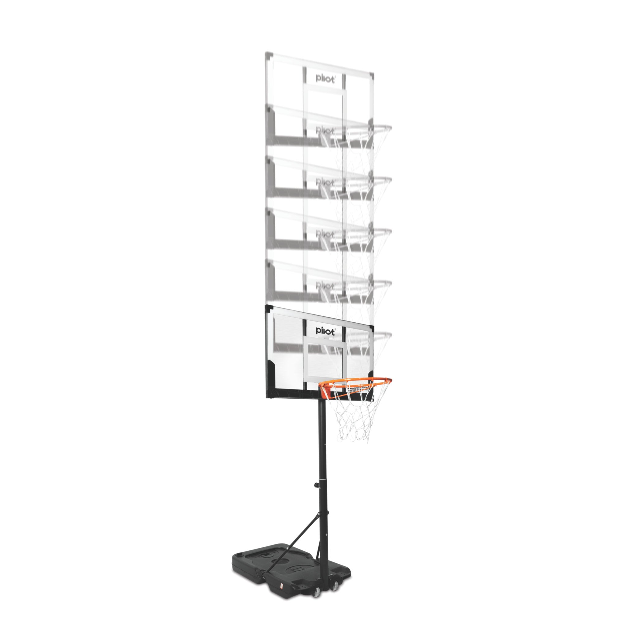 Pivot 38 Inch Pool To Full Size Basketball System
