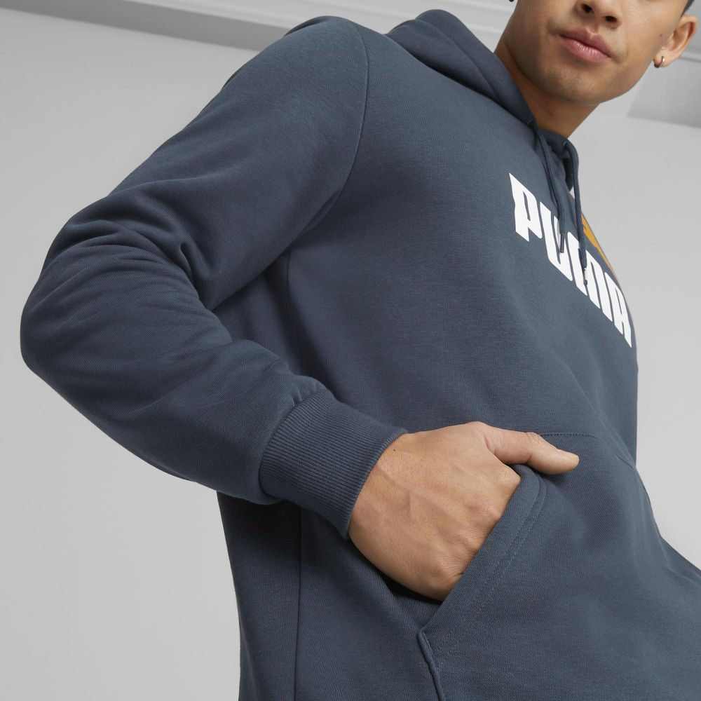 Puma Essentials+ 2 Col Big Logo Mens Hoodie