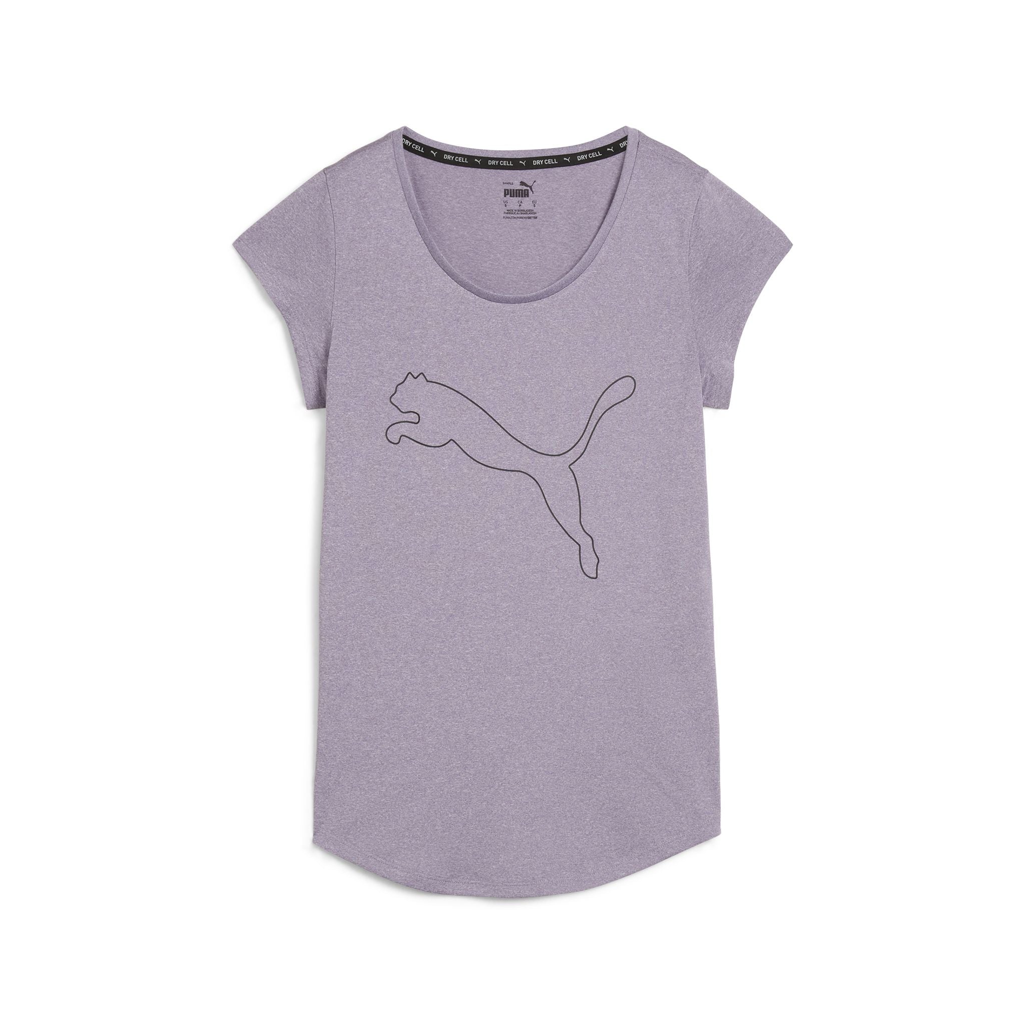 PUMA Performance Heather Cat Womens Tee