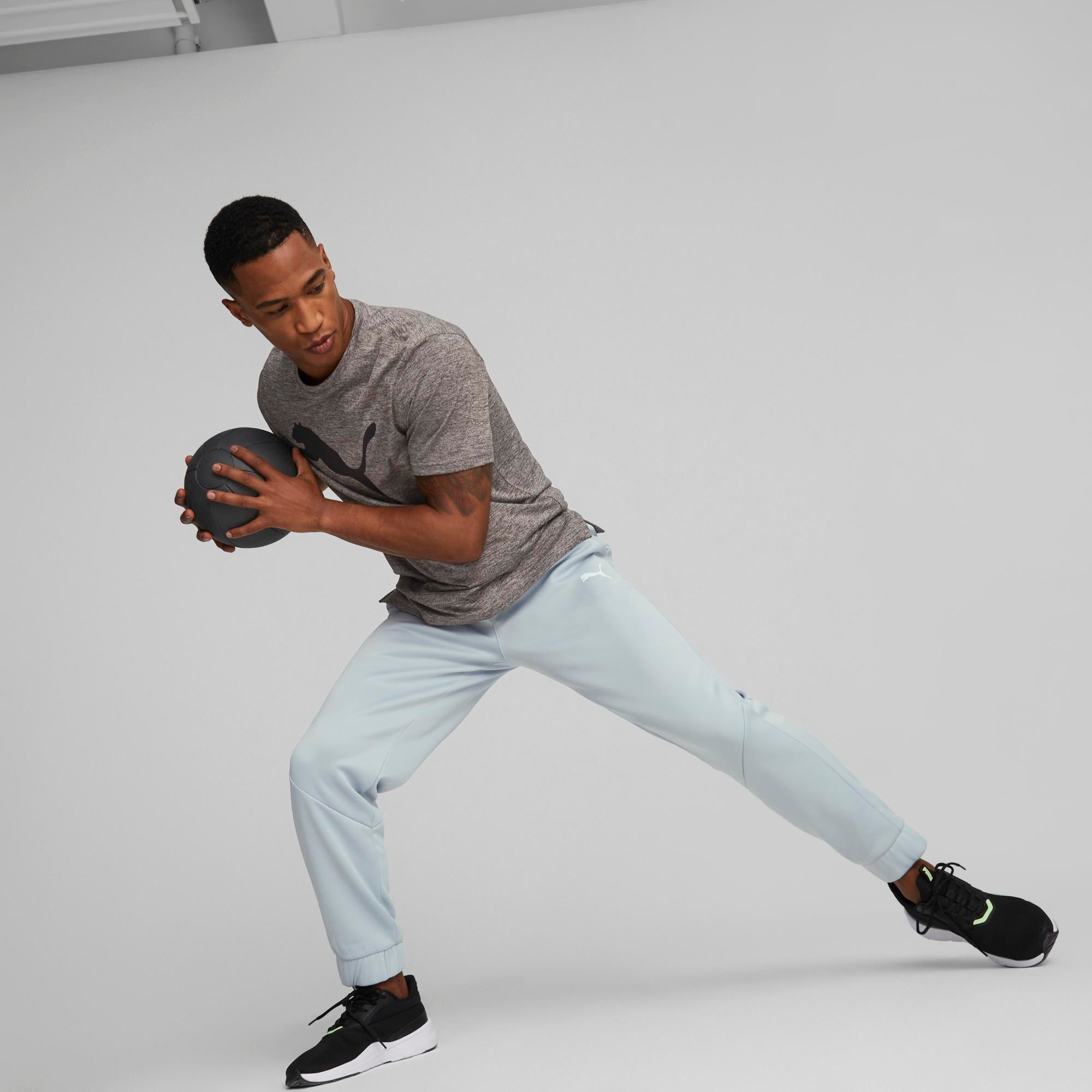 Puma Train Fav Heather Cat Mens Tee