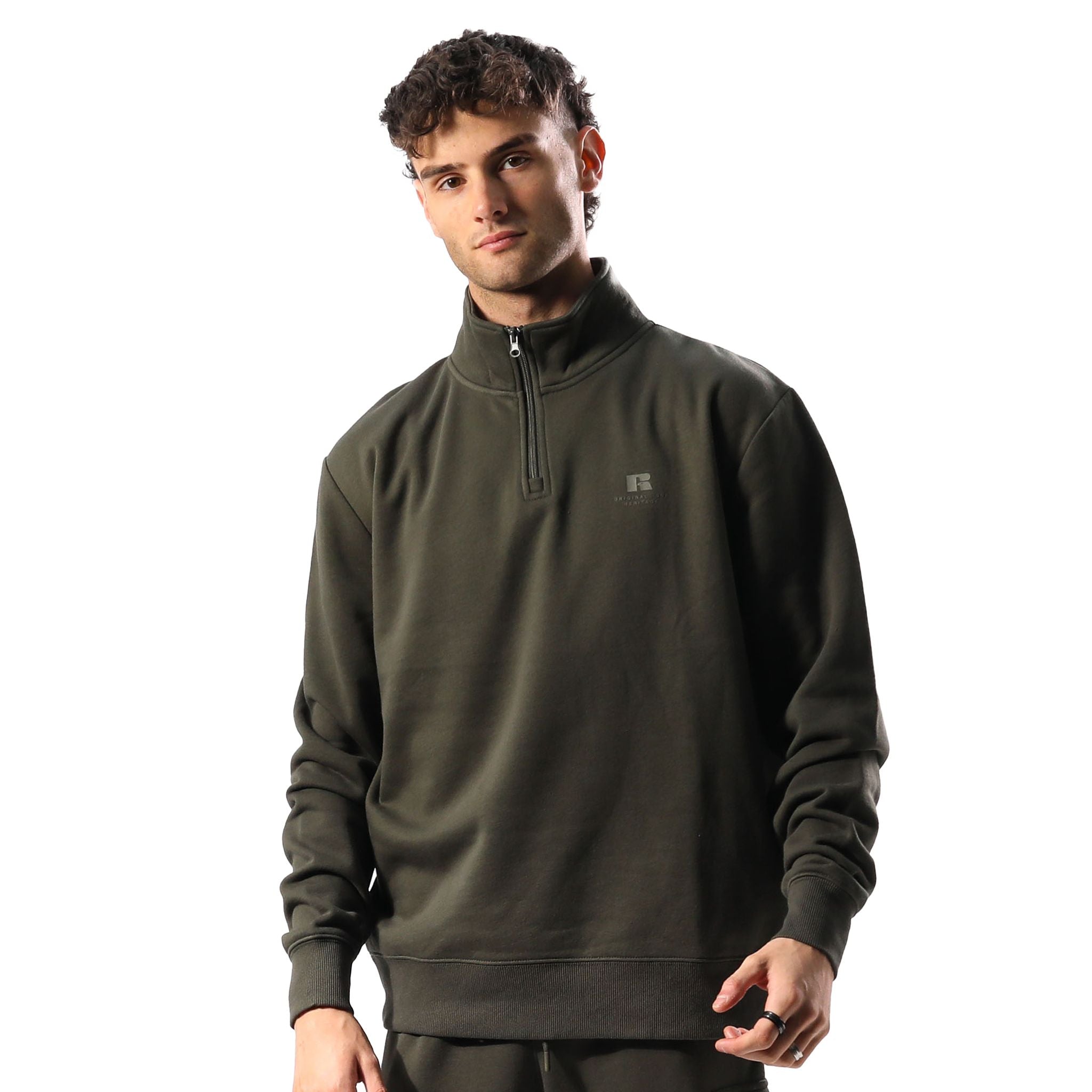 Russell Athletic Brooklyn Mens Quarter Zip