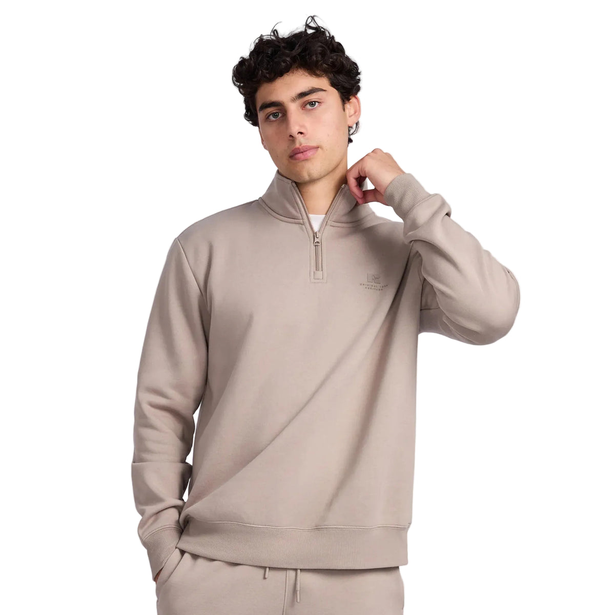 Russell Athletic Brooklyn Mens Quarter Zip