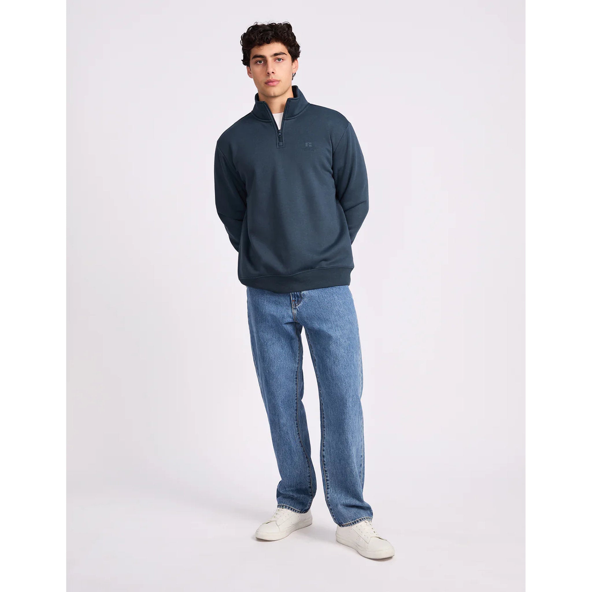 Russell Athletic Brooklyn Mens Quarter Zip