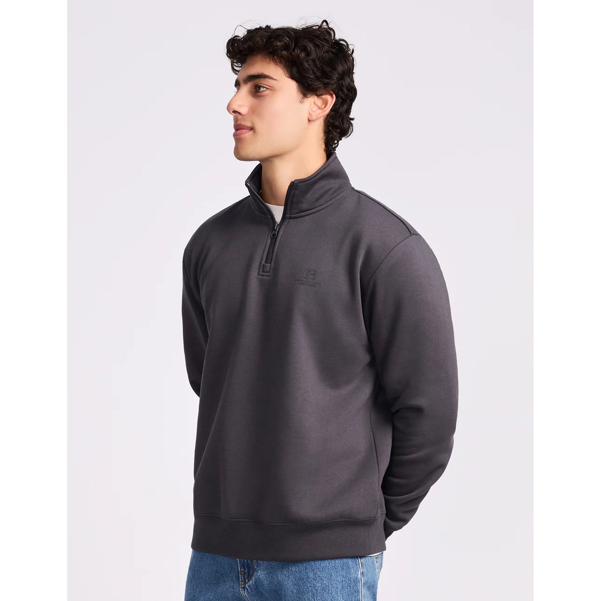 Russell Athletic Brooklyn Mens Quarter Zip