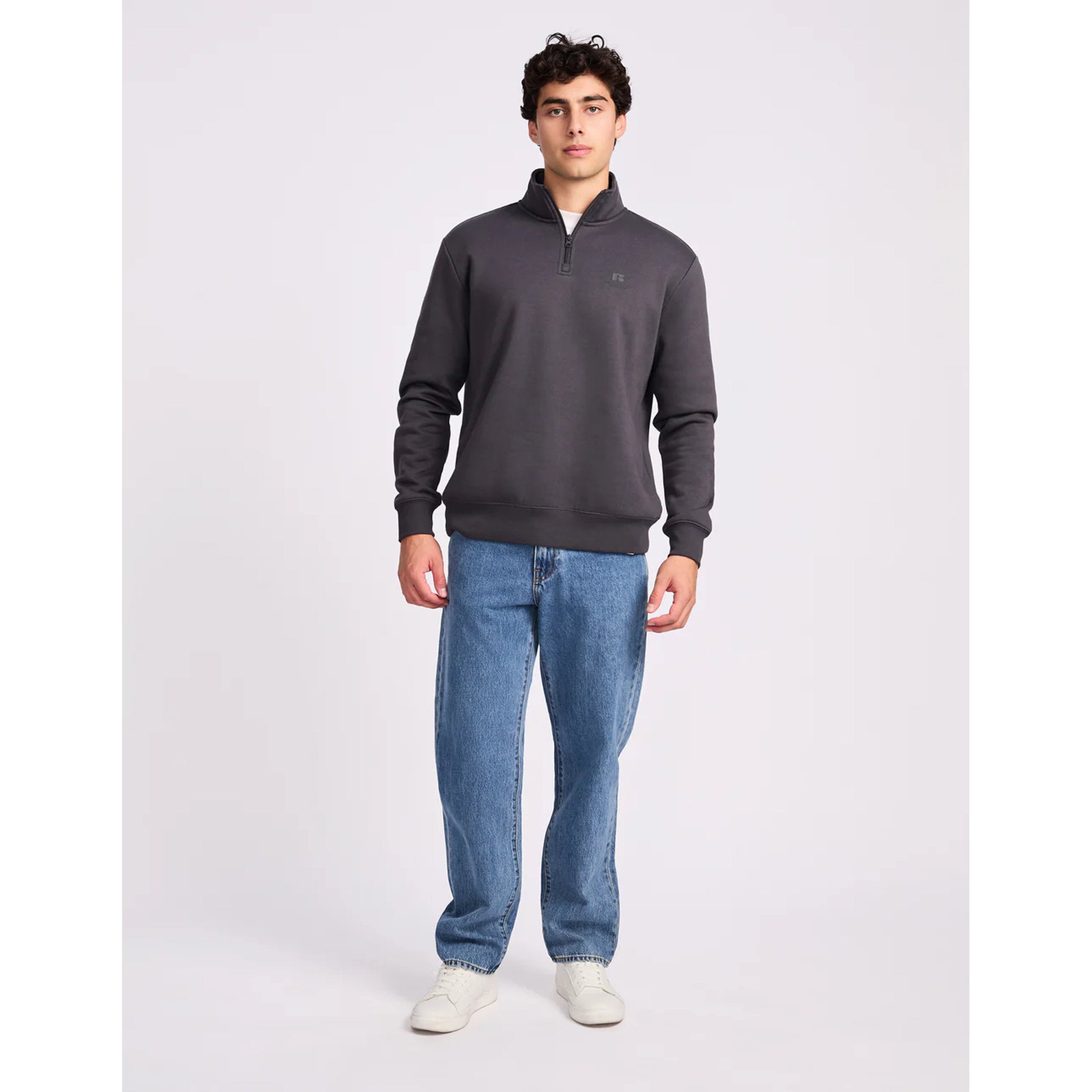 Russell Athletic Brooklyn Mens Quarter Zip
