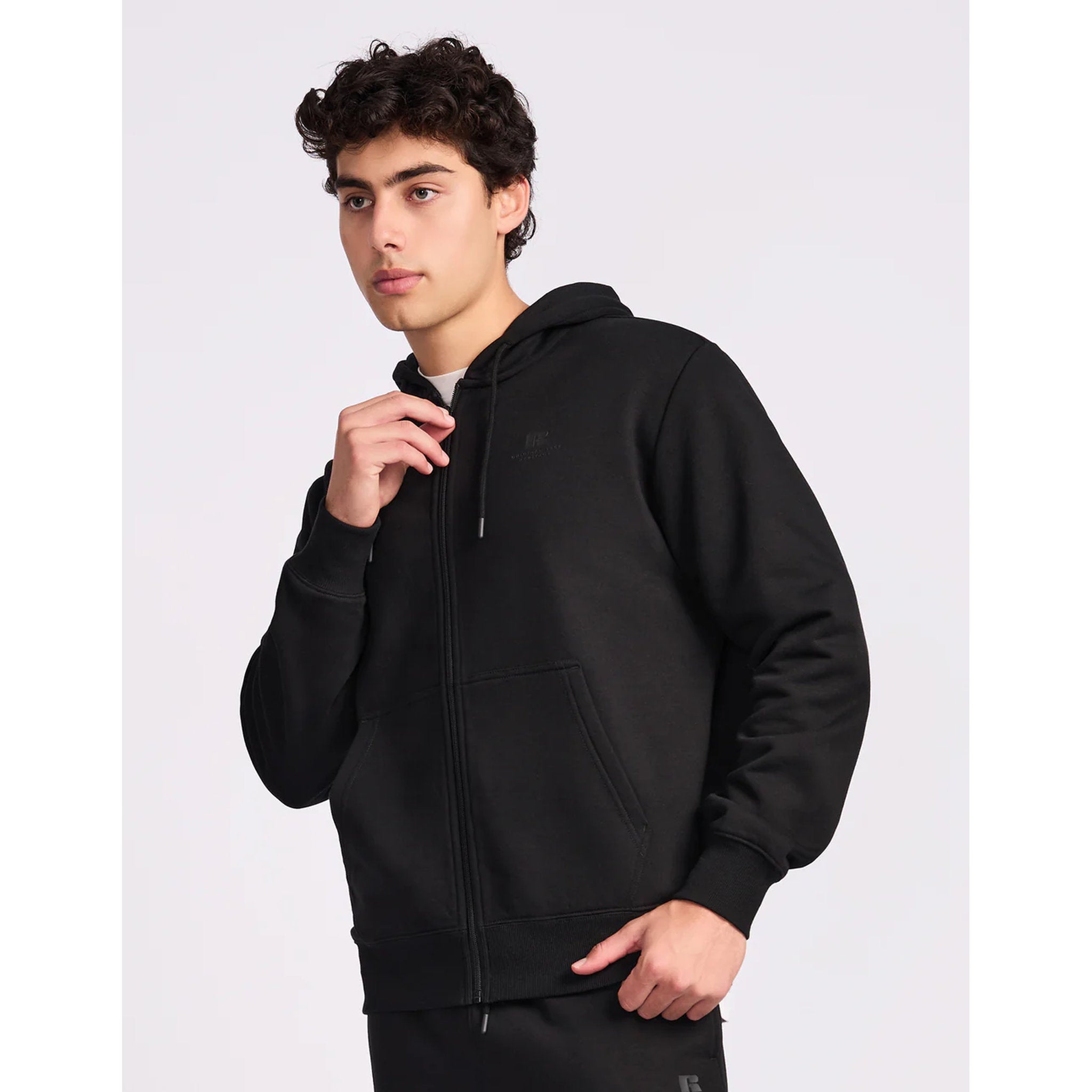 Russell Athletic Brooklyn Mens Zip Through Hoodie