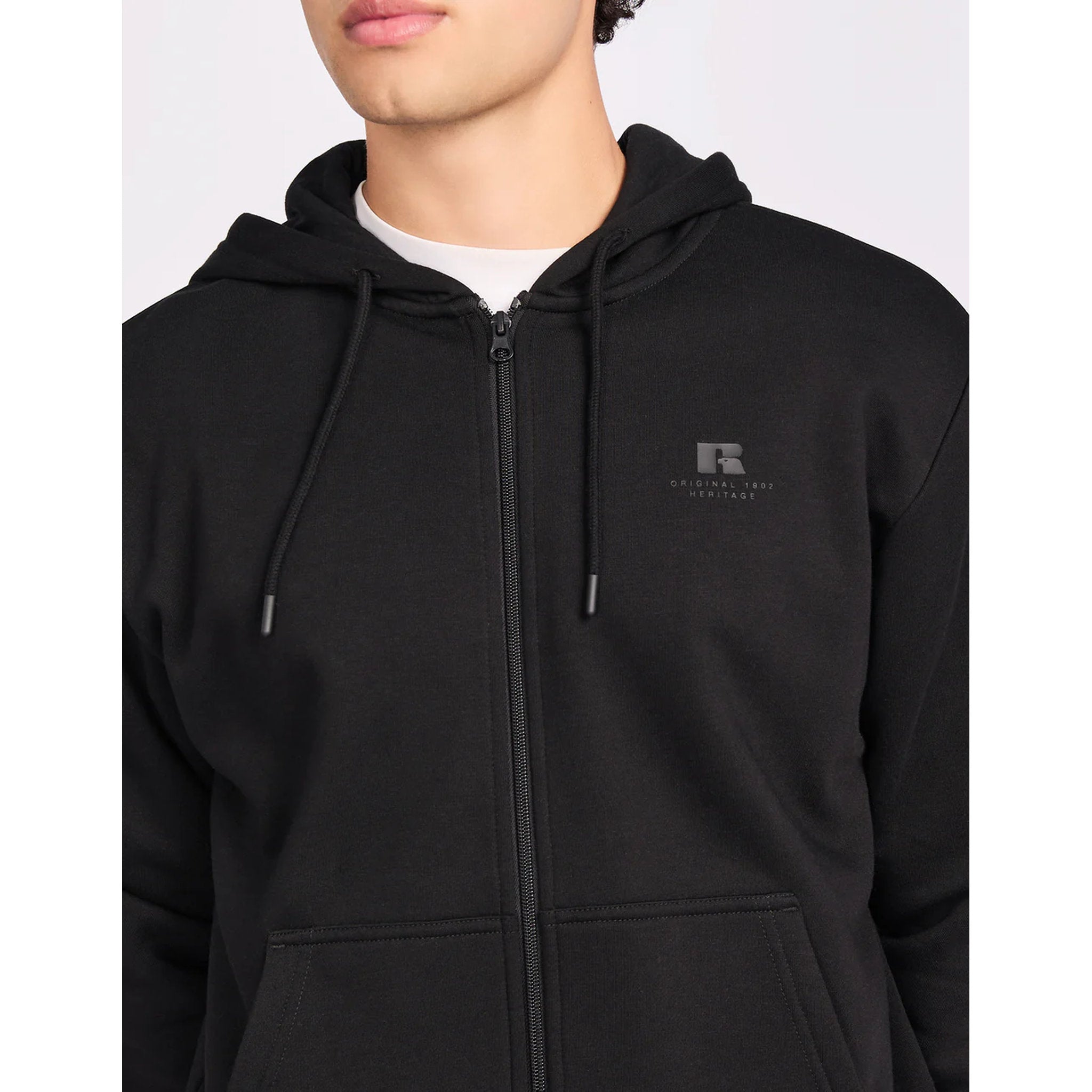 Russell Athletic Brooklyn Mens Zip Through Hoodie