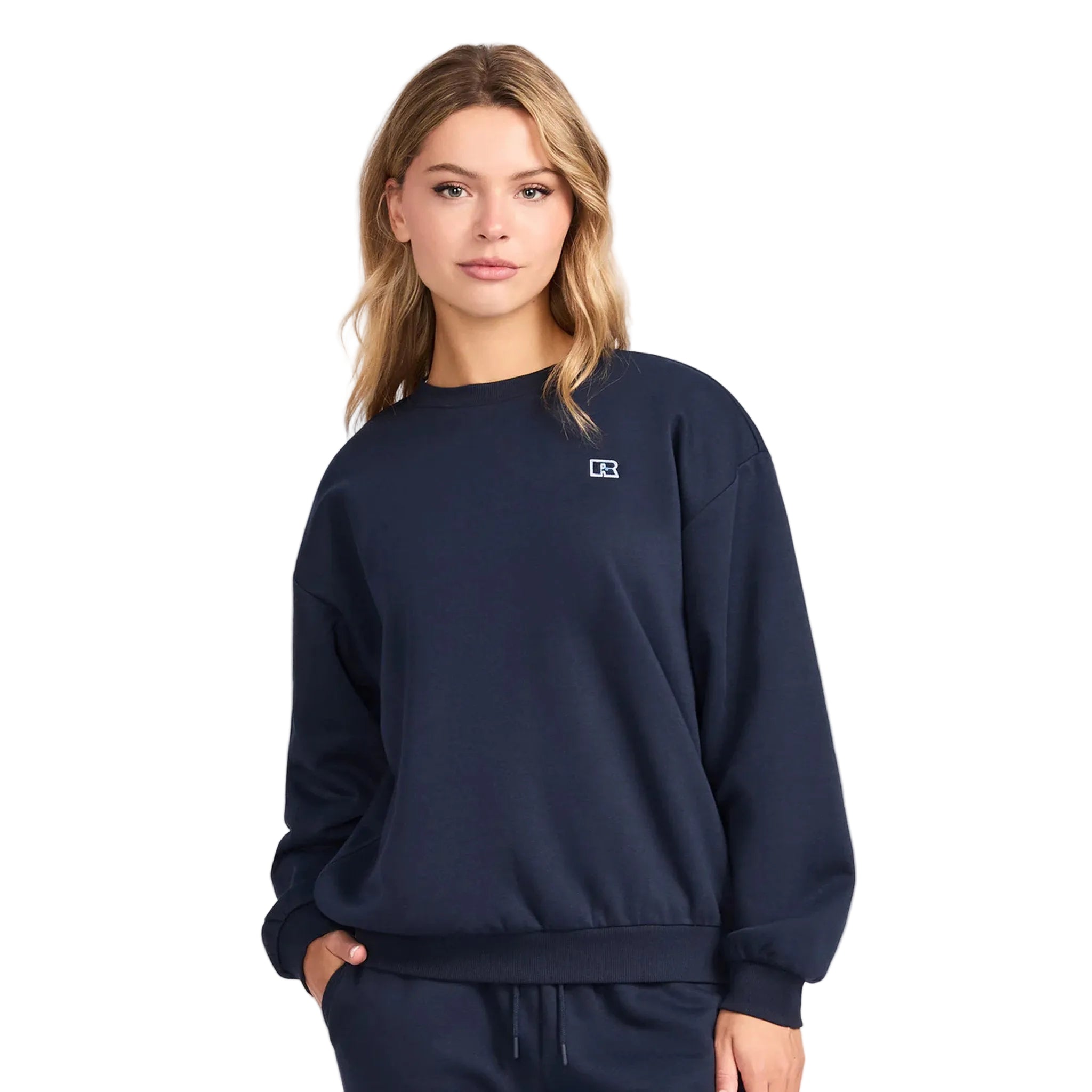 Russell Athletic R Logo Womens Crew