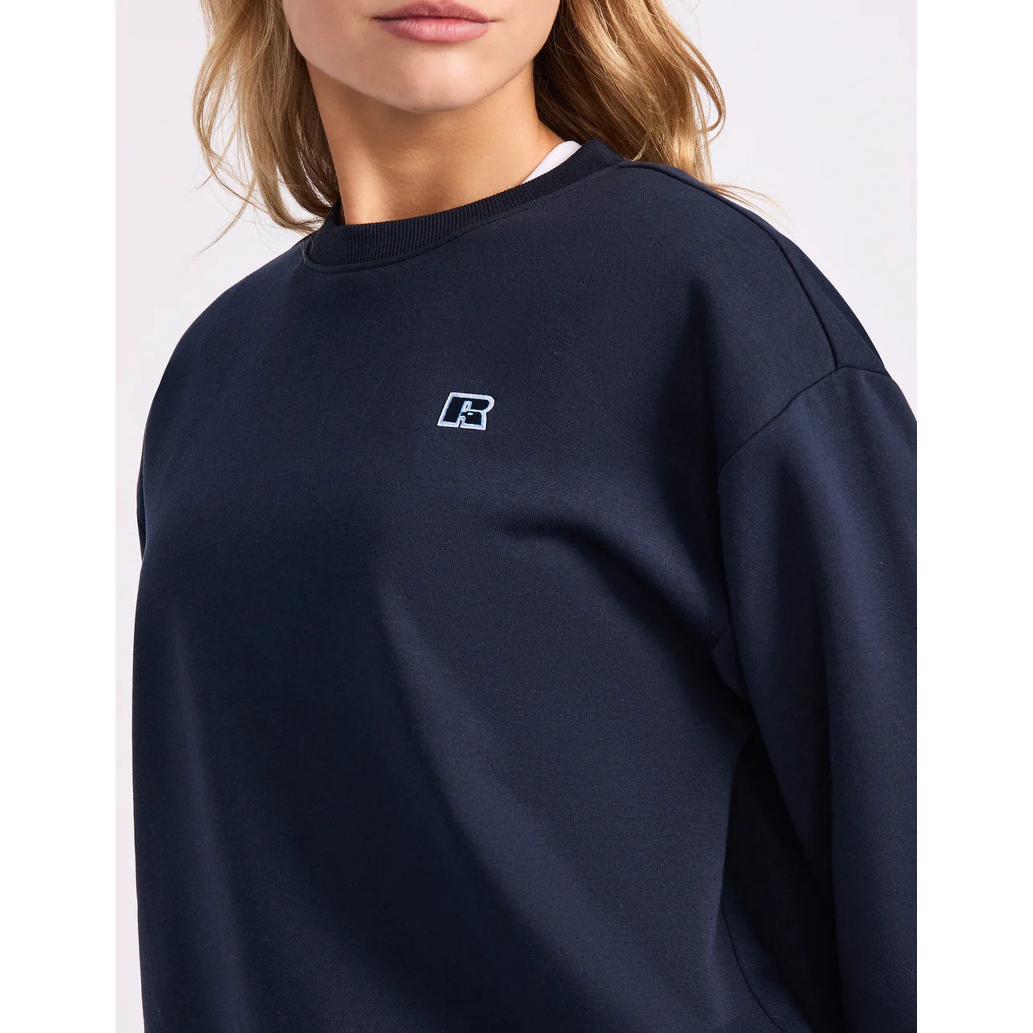 Russell Athletic R Logo Womens Crew