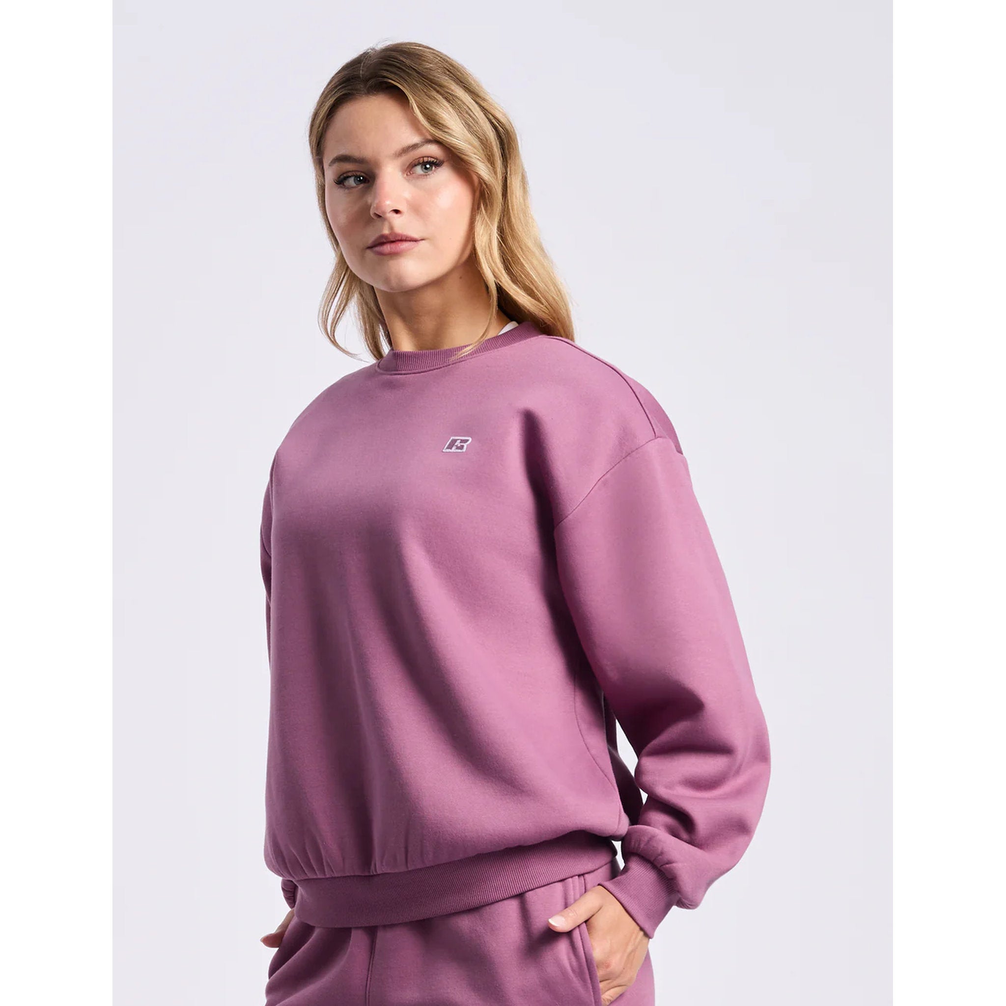 Russell Athletic R Logo Womens Crew