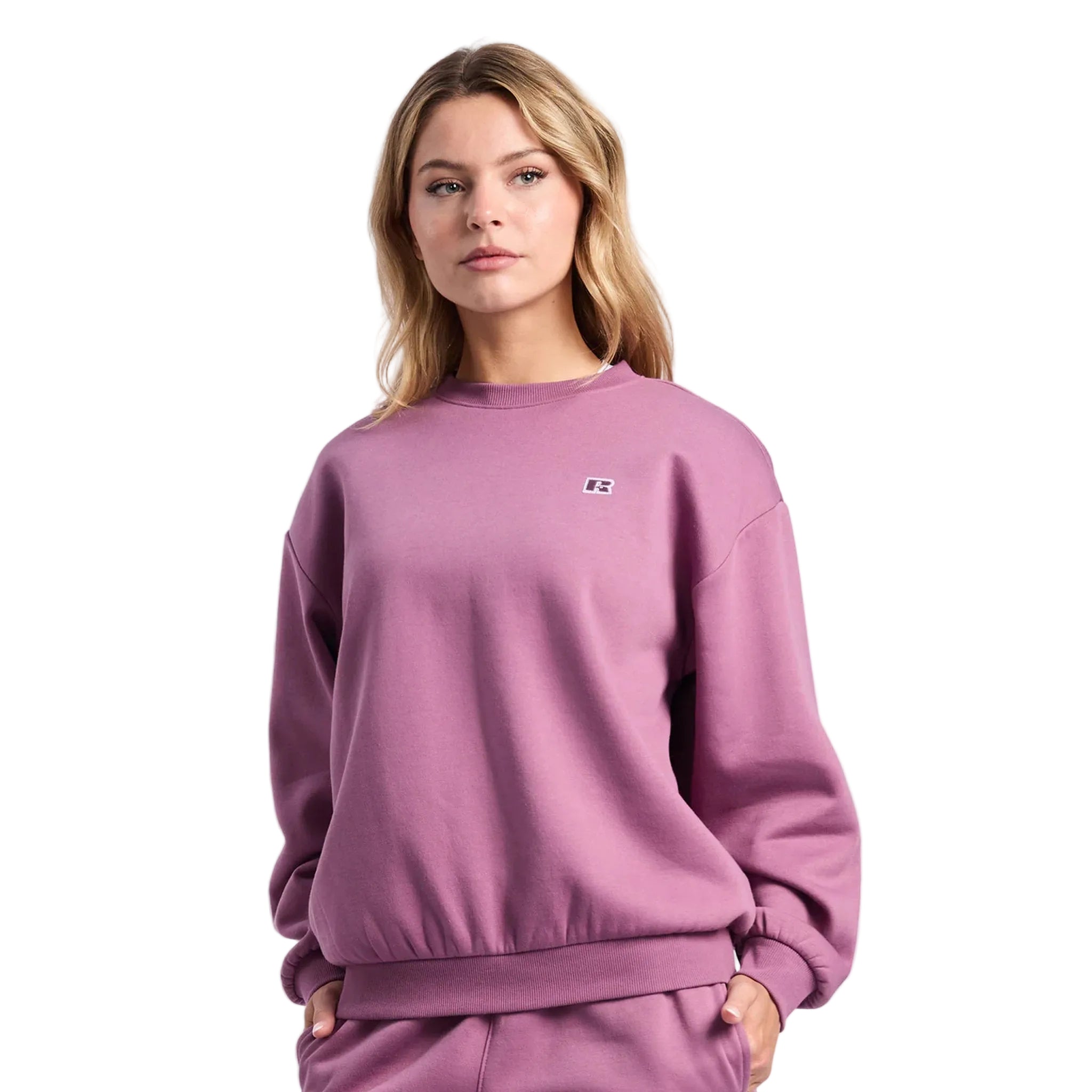 Russell Athletic R Logo Womens Crew