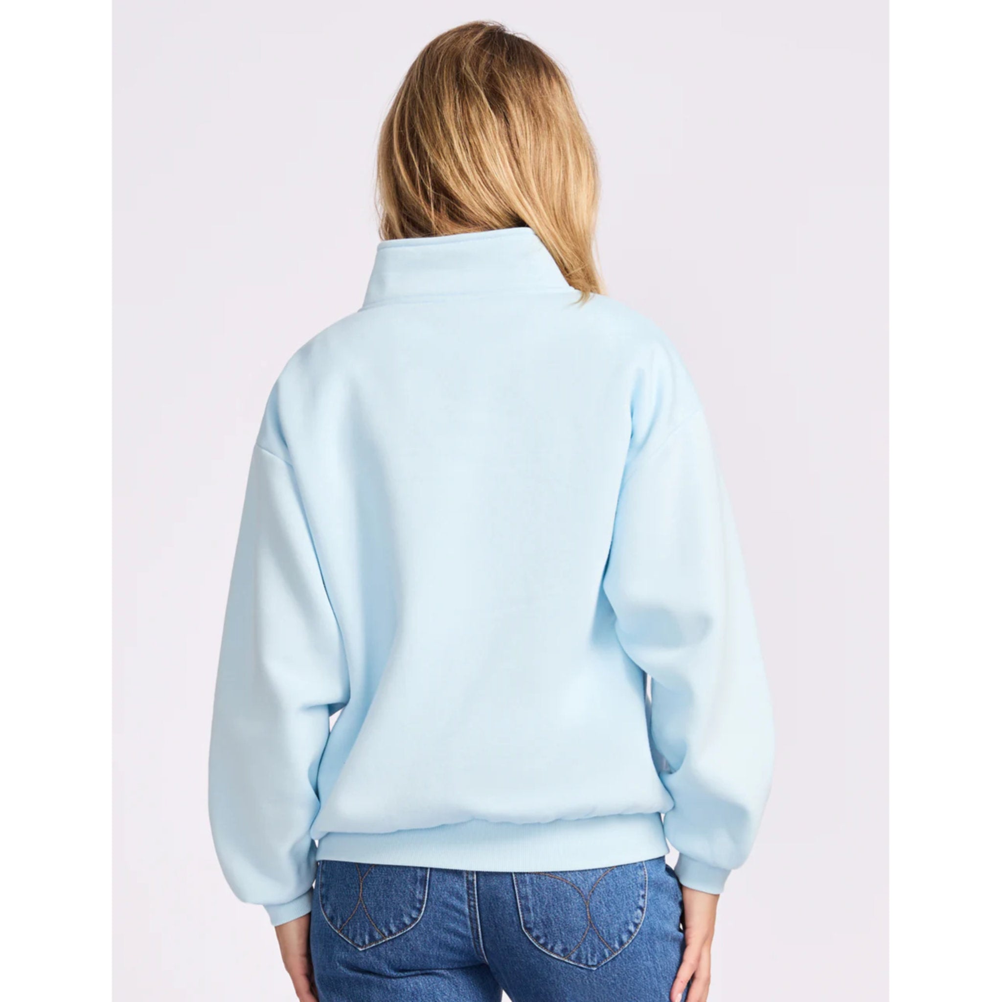 Russell Athletic R Logo Womens Quarter Zip
