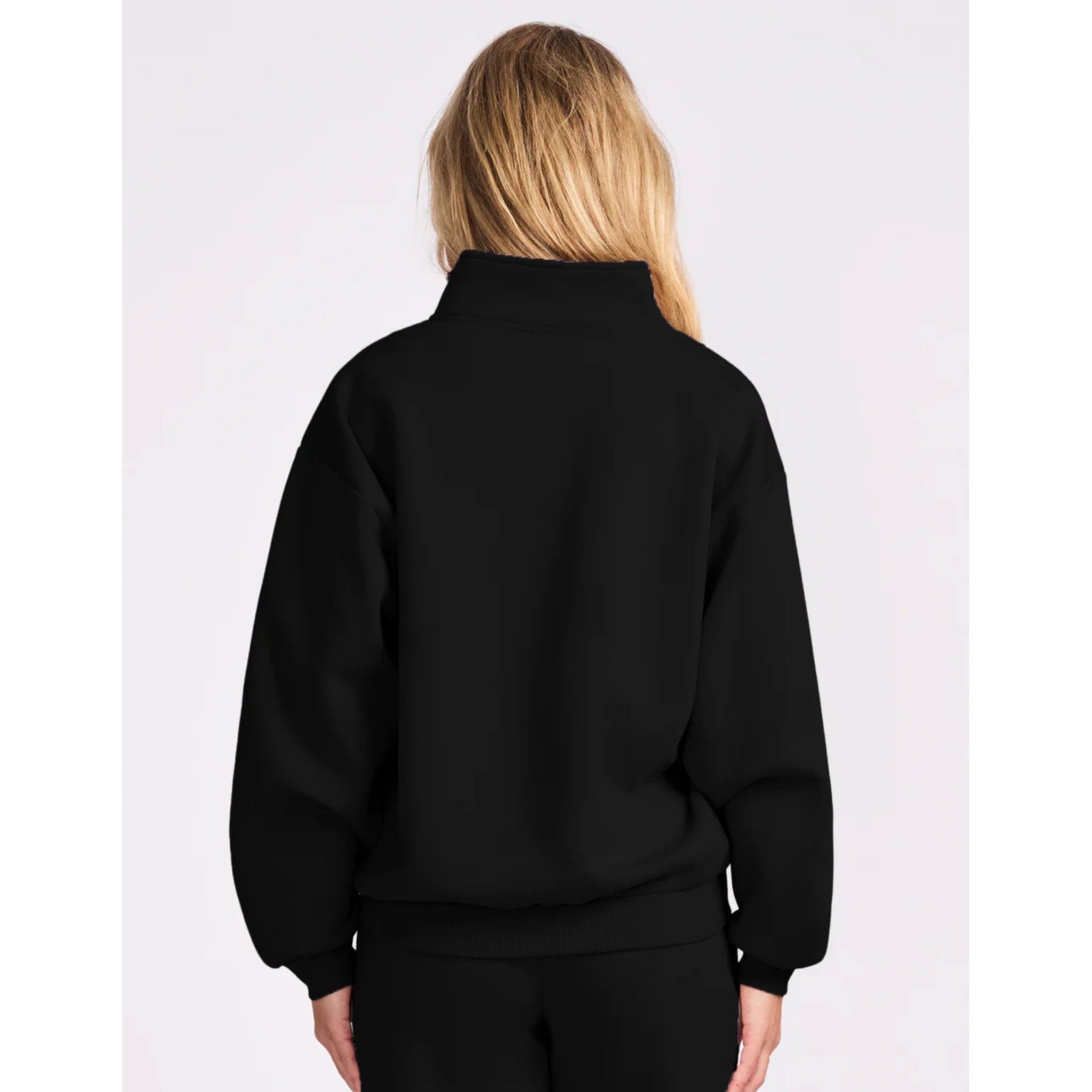 Russell Athletic R Logo Womens Quarter Zip