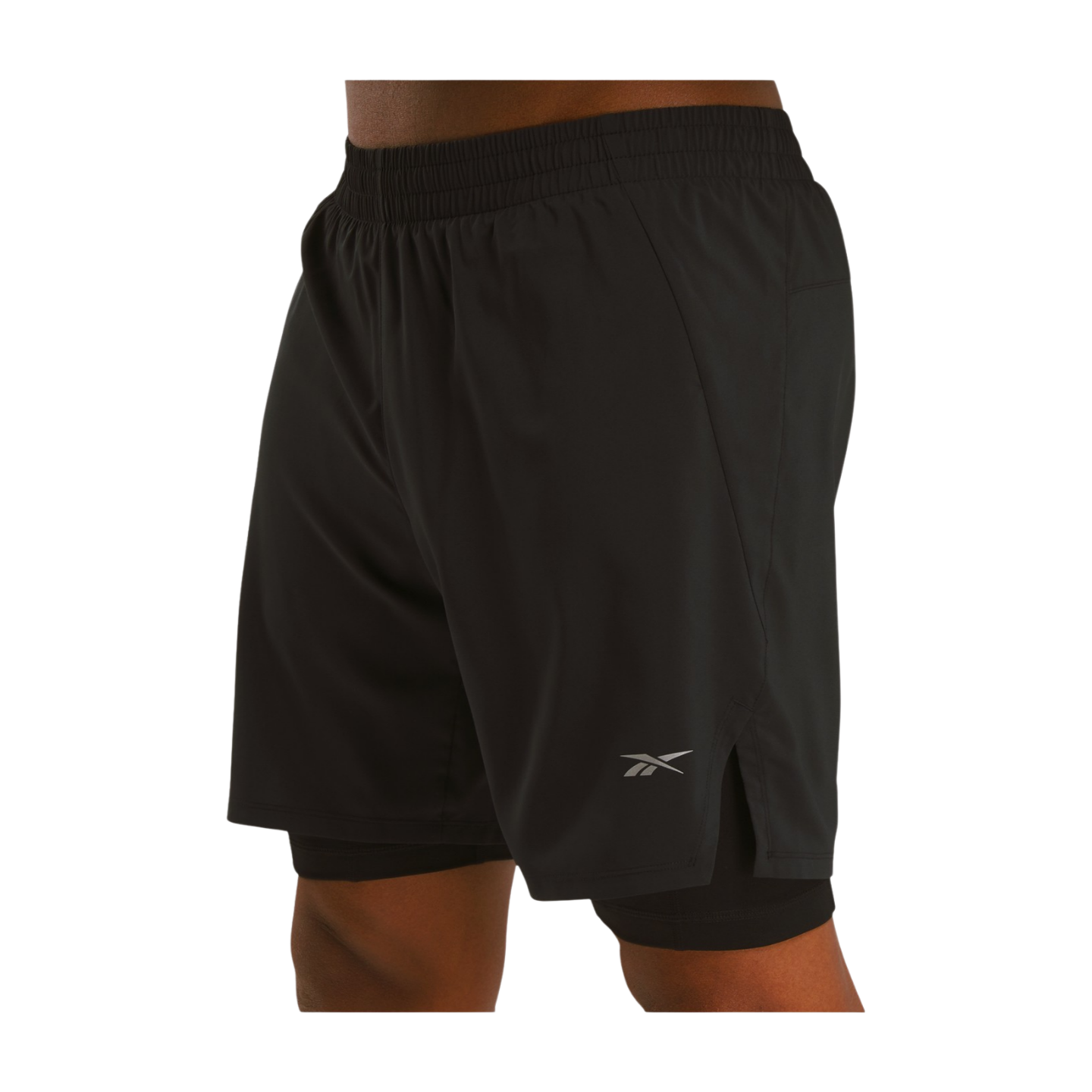 Reebok 2 in 1 Mens Running Shorts