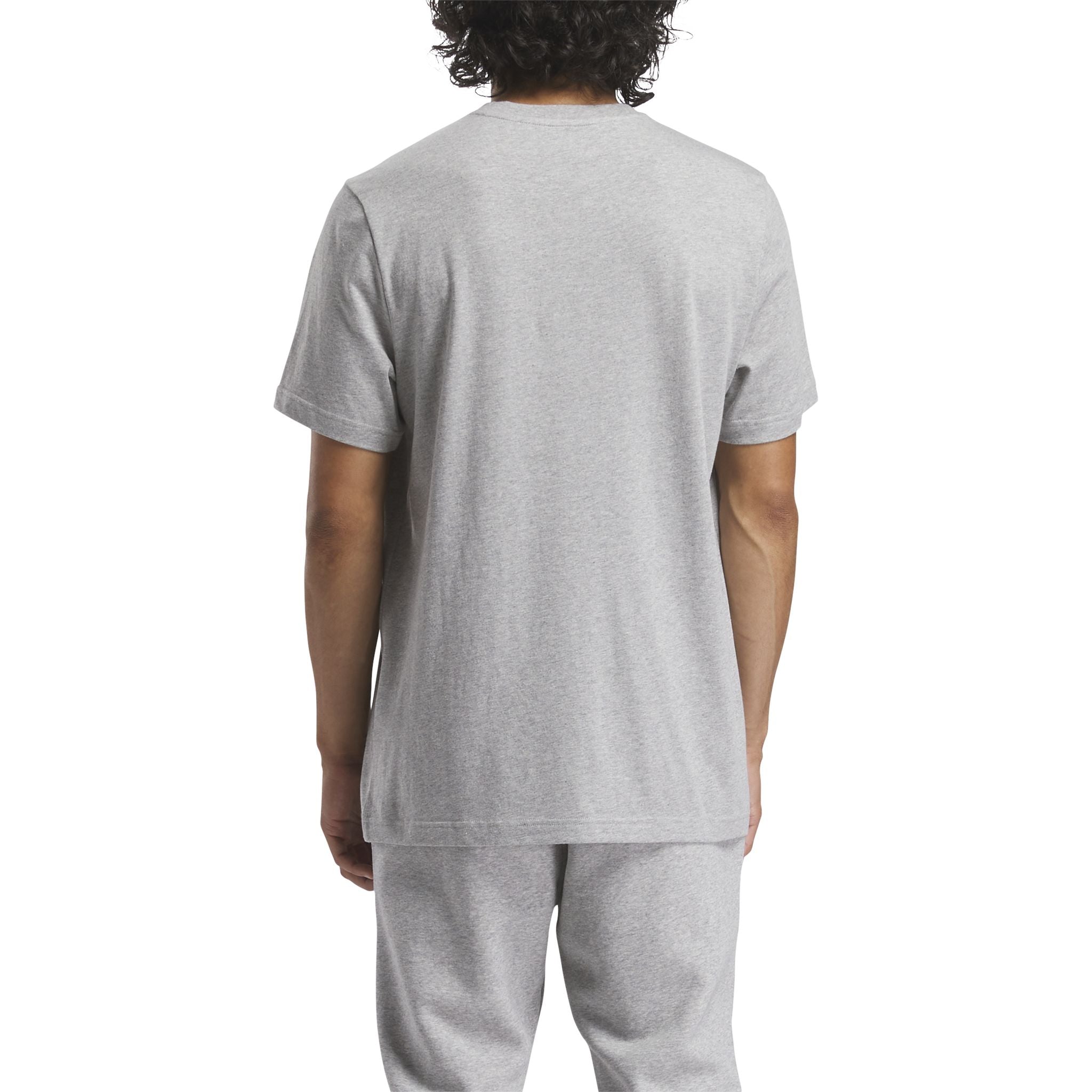 Reebok Identity Big Stacked Logo Mens Tee