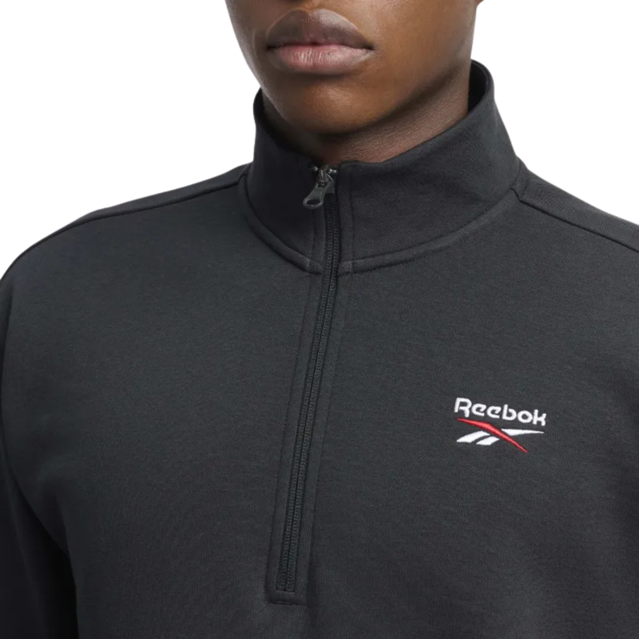 Reebok Identity SL Quarter Zip Mens Fleece