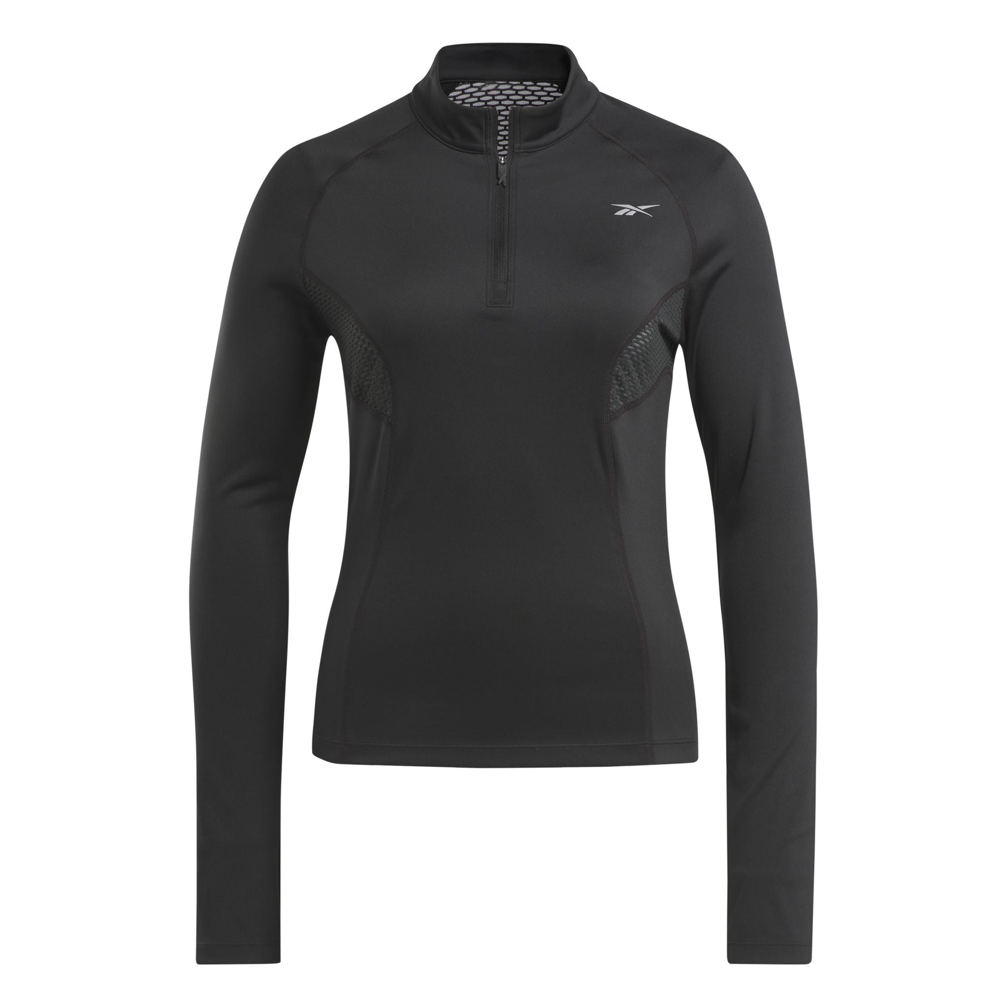 Reebok Quarter-Zip Womens Running Sweatshirt