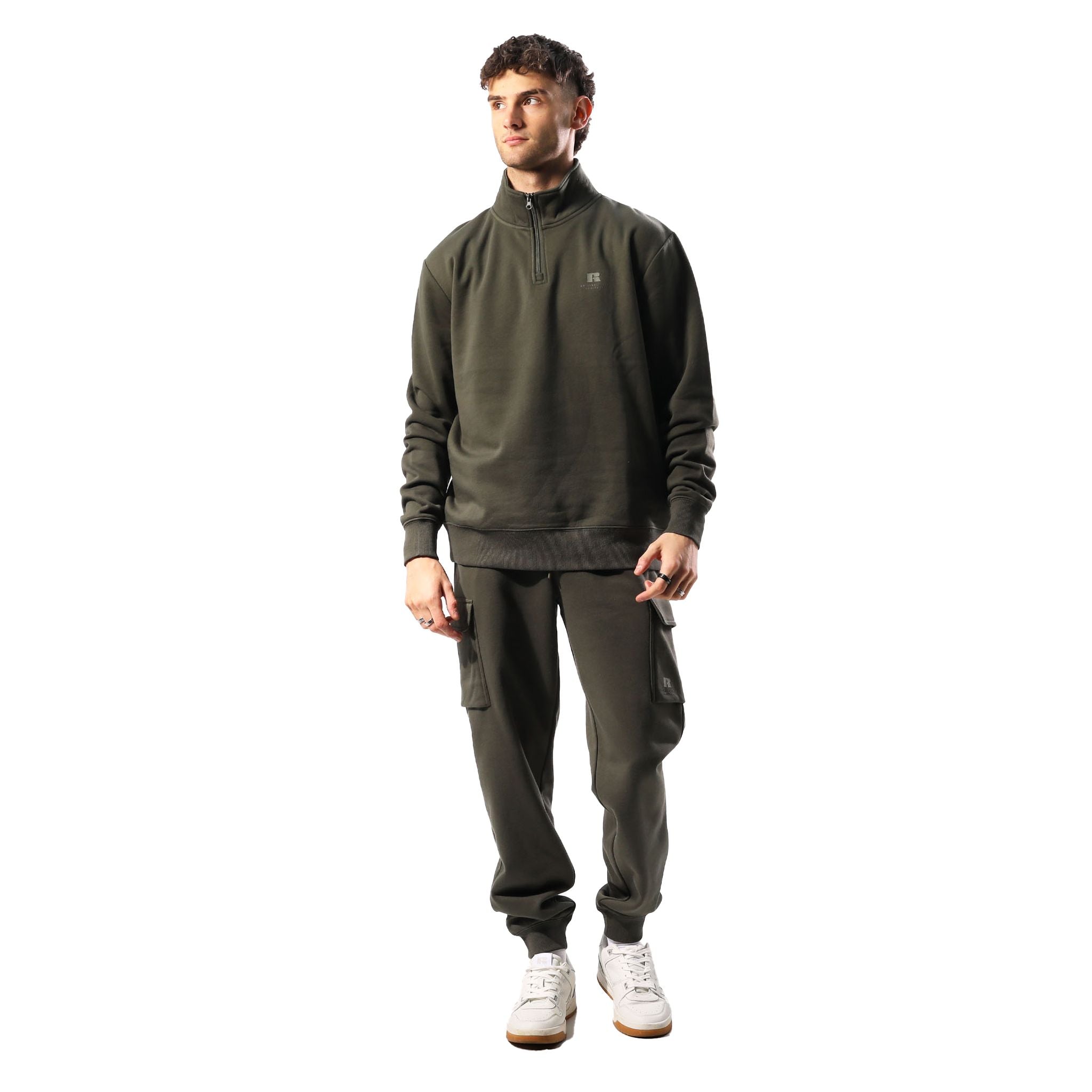 Russell Athletic Brooklyn Mens Quarter Zip