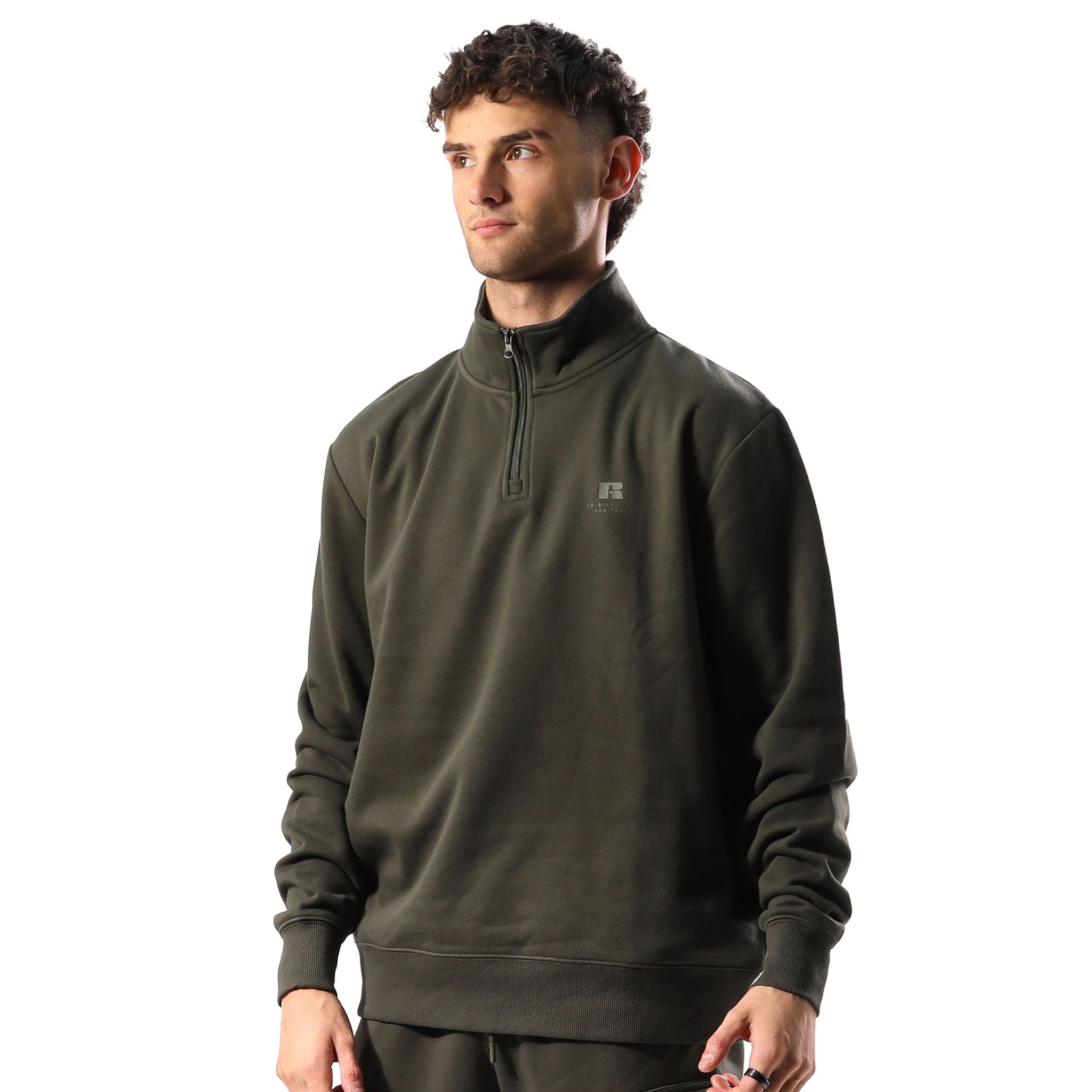 Russell Athletic Brooklyn Mens Quarter Zip