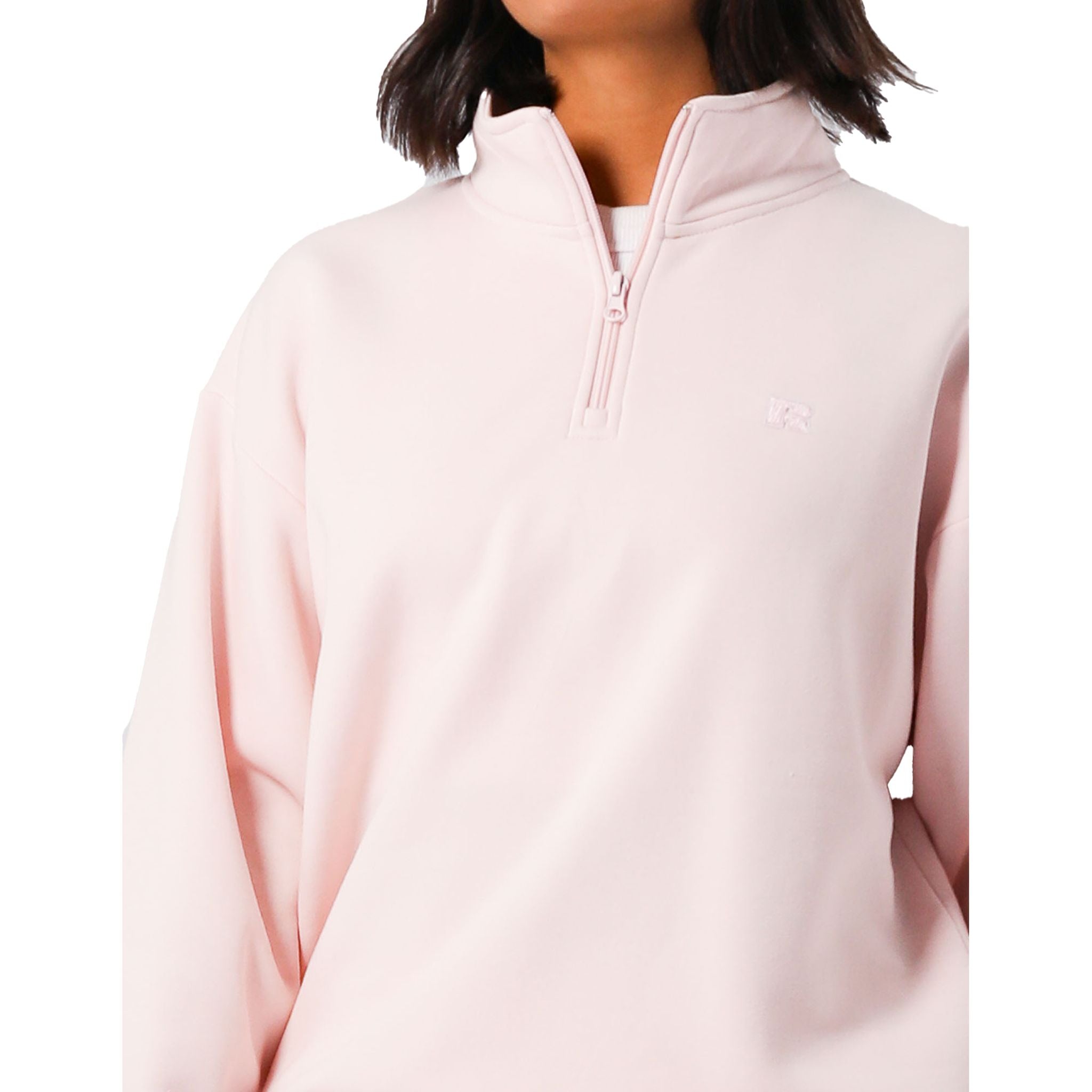 Russell Athletic R Logo Womens Quarter Zip