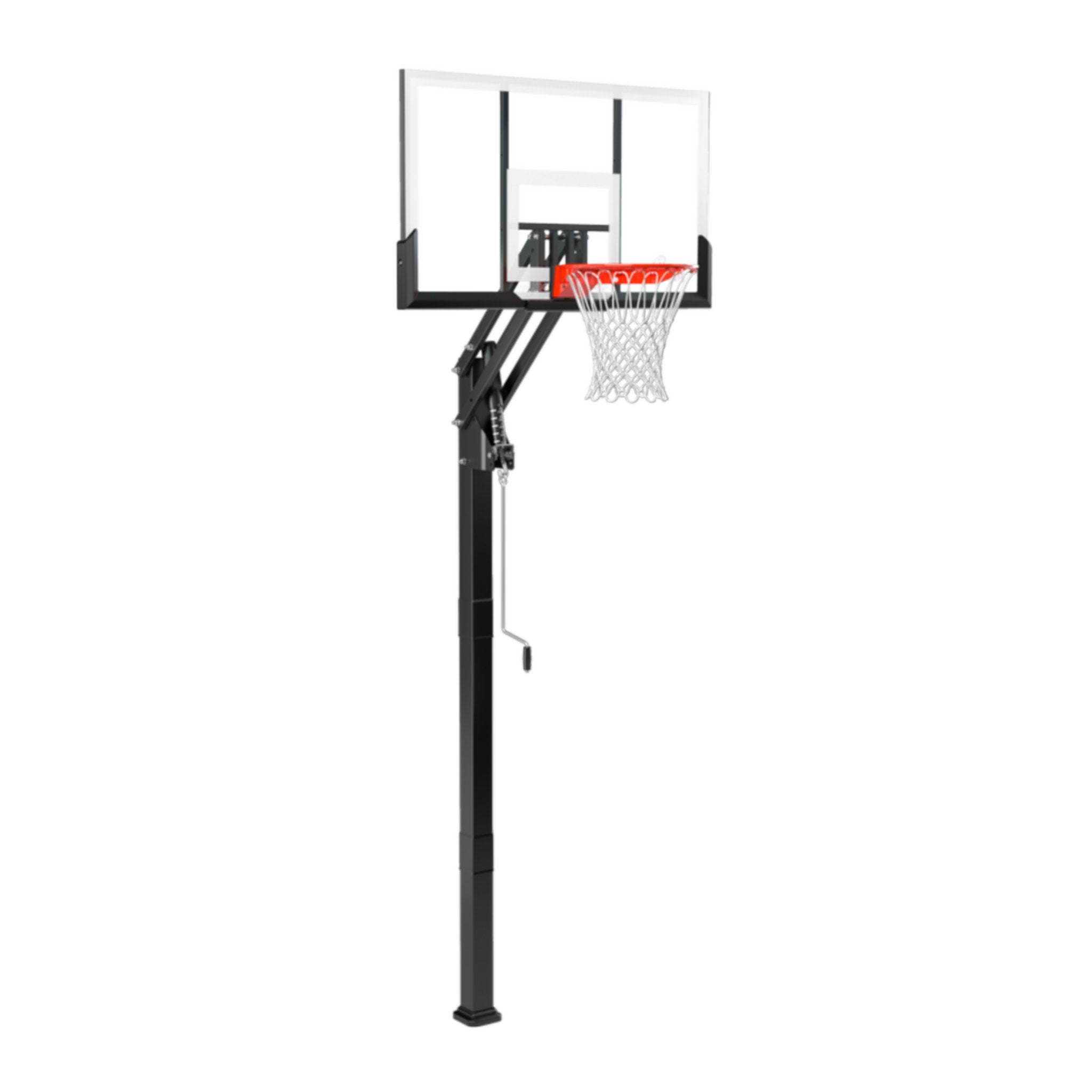 Spalding 54 Inch In Ground Acrylic Basketball System