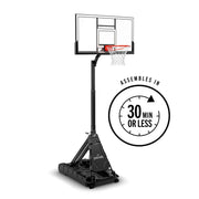 Spalding Momentous EZ Assembly 60 Inch Acrylic Basketball System