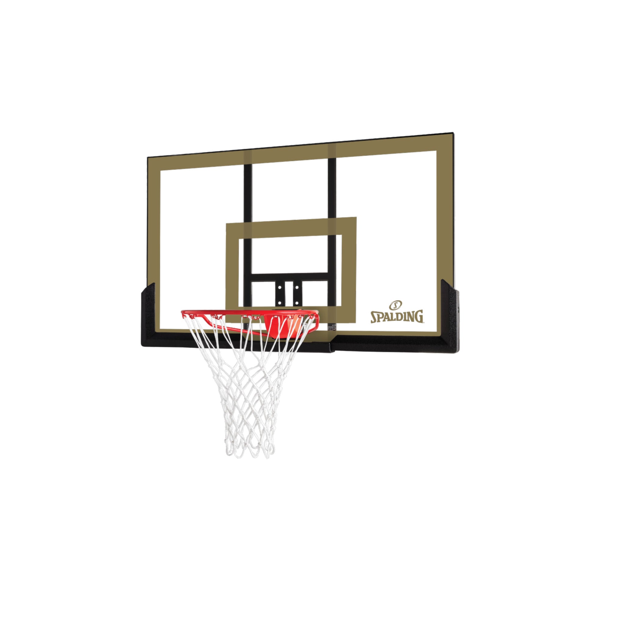 Spalding 44 Inch Acrylic Basketball Backboard & Rim Combo