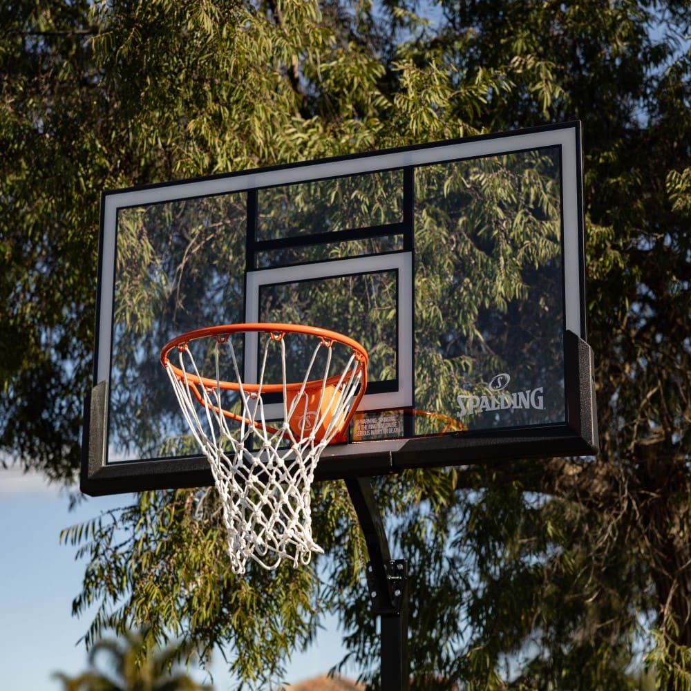 Spalding Momentous EZ Assembly 54 Inch Acrylic Basketball System
