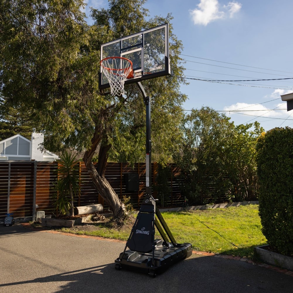 Spalding Momentous EZ Assembly 54 Inch Acrylic Basketball System