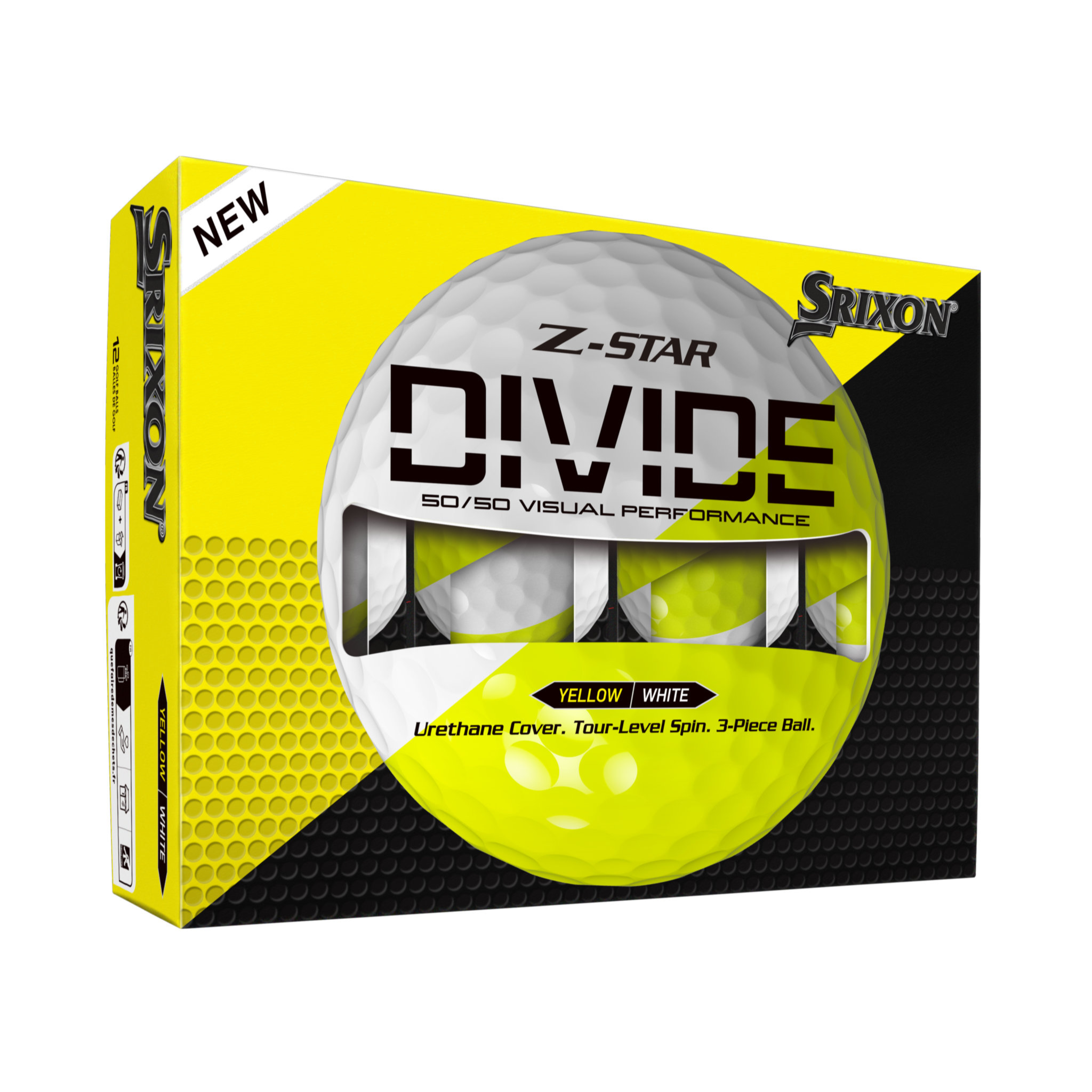 Srixon Z-Star XV 9 Divide Golf Balls 12 Pack